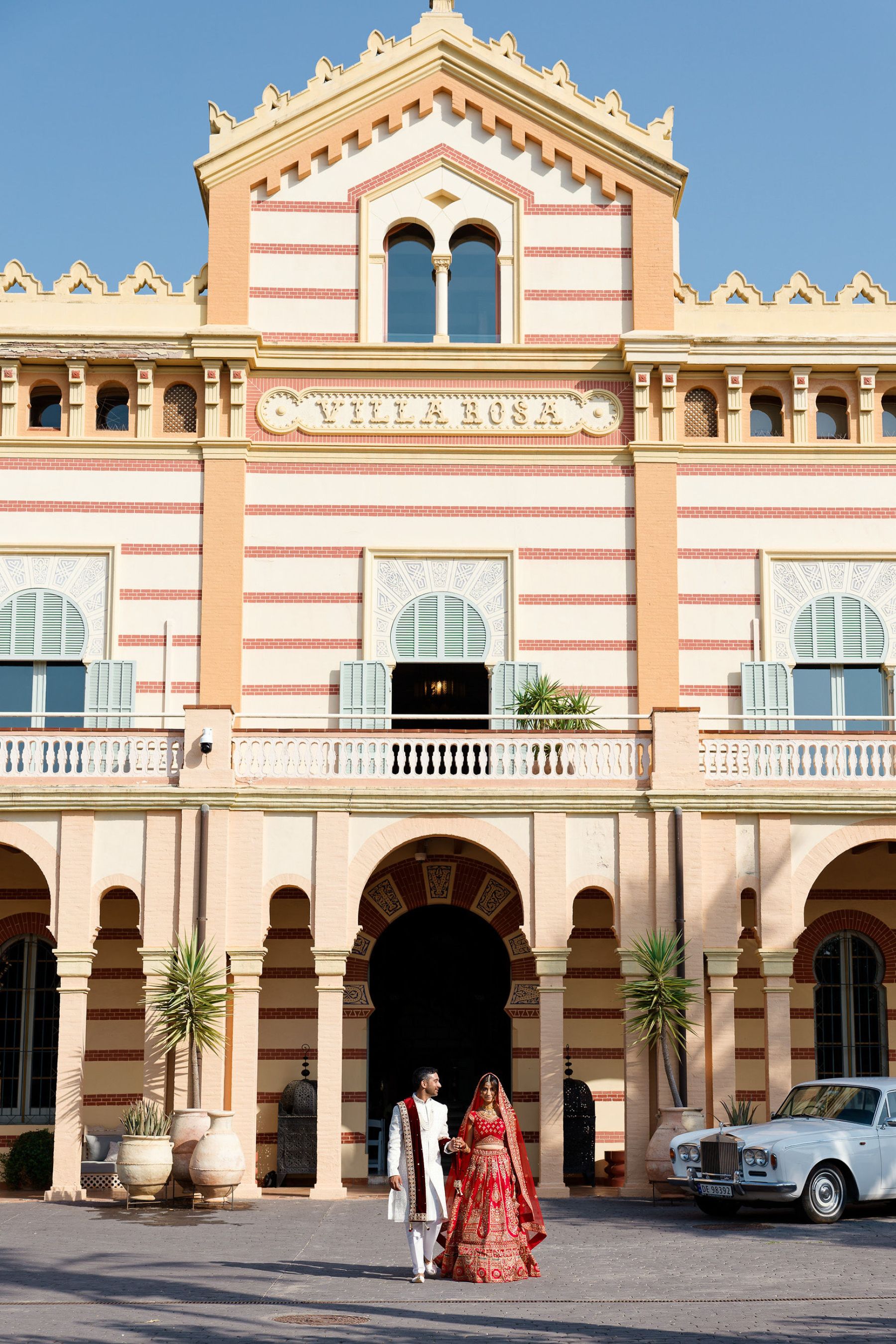 An Intimate Spanish Affair: Vibhuti &amp; Sachin's 15-Guest Destination Wedding at Gran Villa Rosa photo