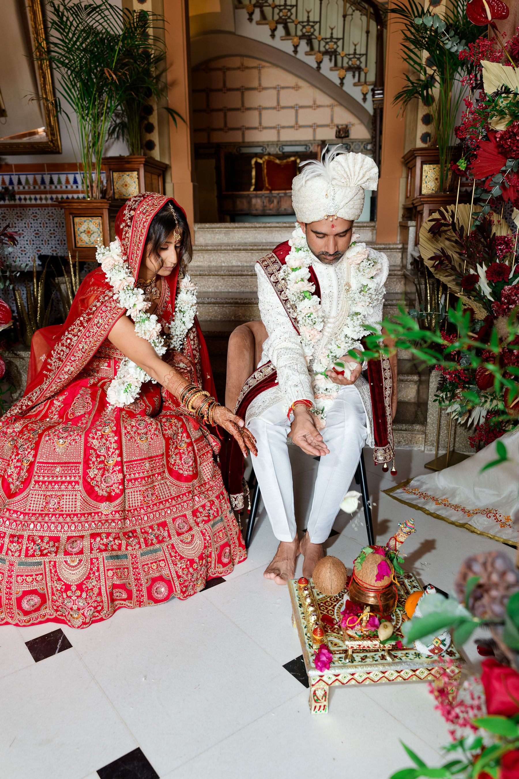 An Intimate Spanish Affair: Vibhuti &amp; Sachin's 15-Guest Destination Wedding at Gran Villa Rosa photo