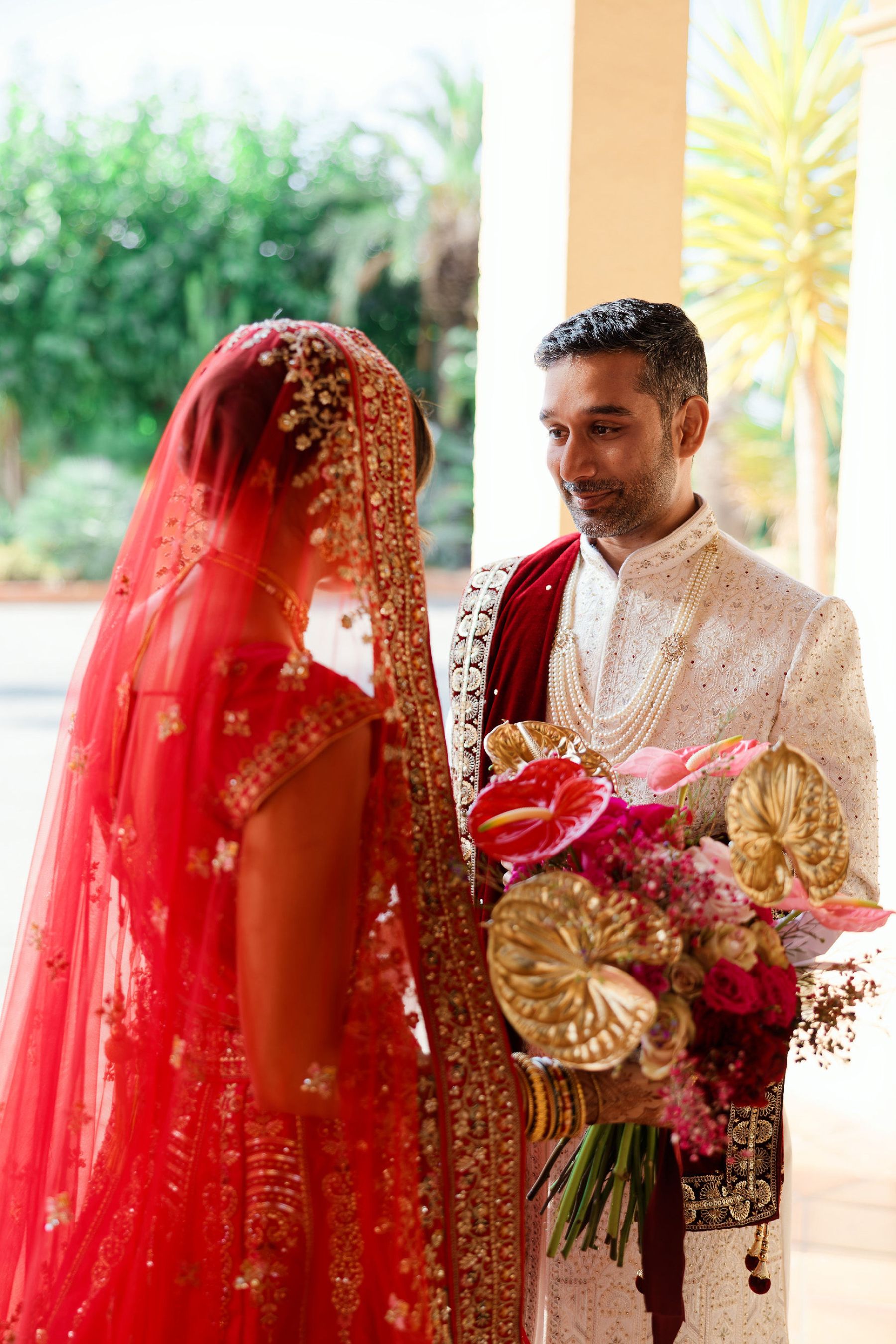 An Intimate Spanish Affair: Vibhuti &amp; Sachin's 15-Guest Destination Wedding at Gran Villa Rosa photo