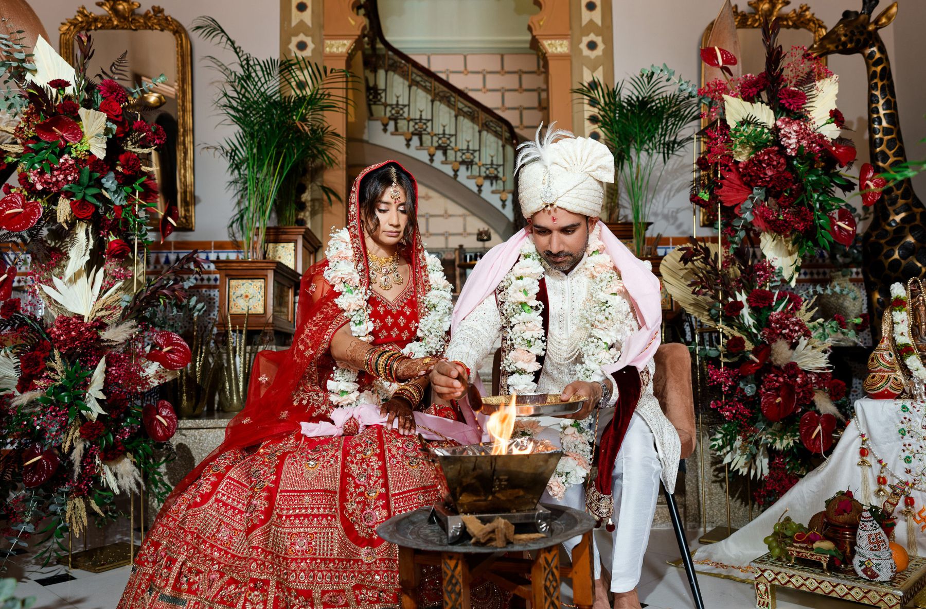 An Intimate Spanish Affair: Vibhuti &amp; Sachin's 15-Guest Destination Wedding at Gran Villa Rosa photo