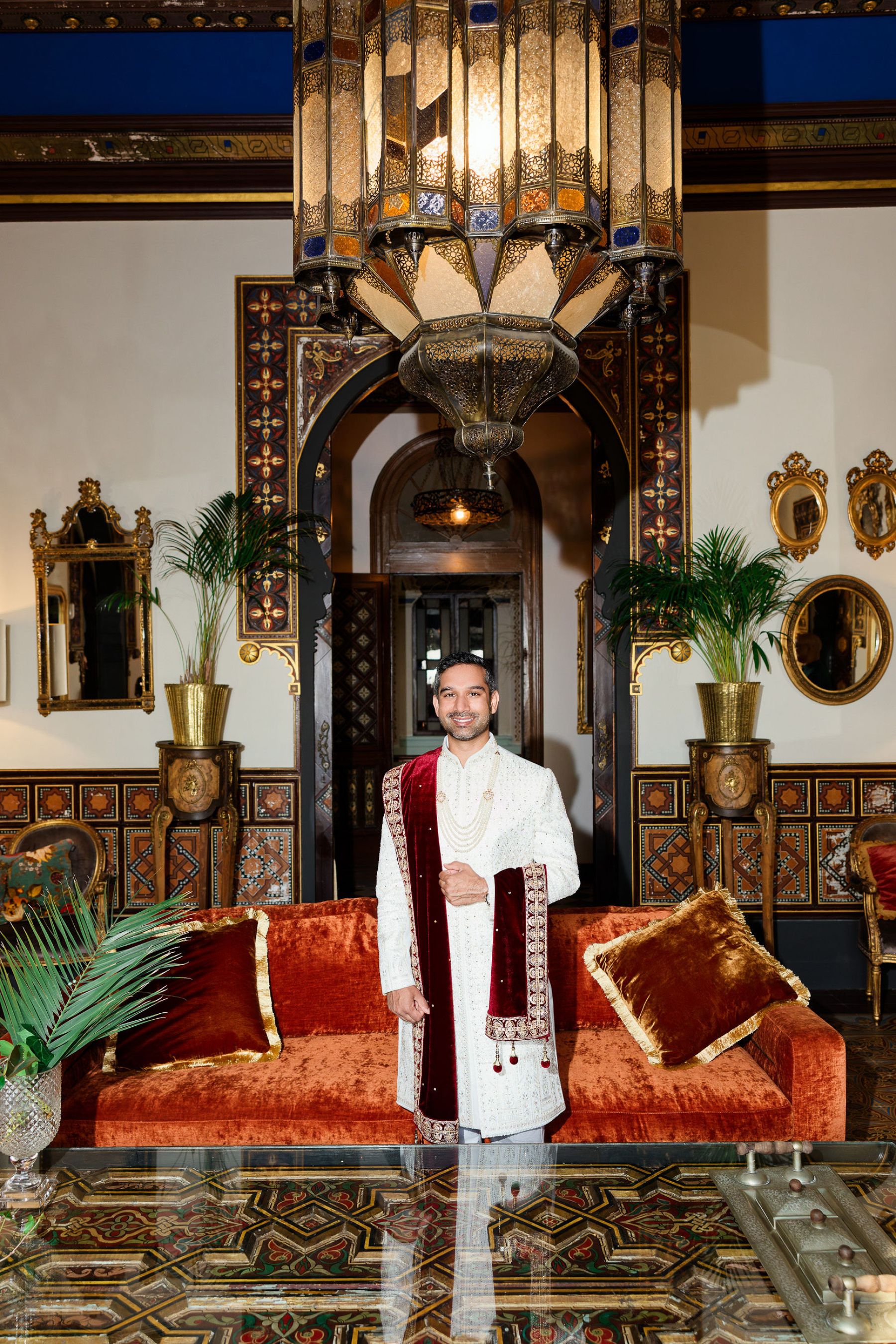 An Intimate Spanish Affair: Vibhuti &amp; Sachin's 15-Guest Destination Wedding at Gran Villa Rosa photo