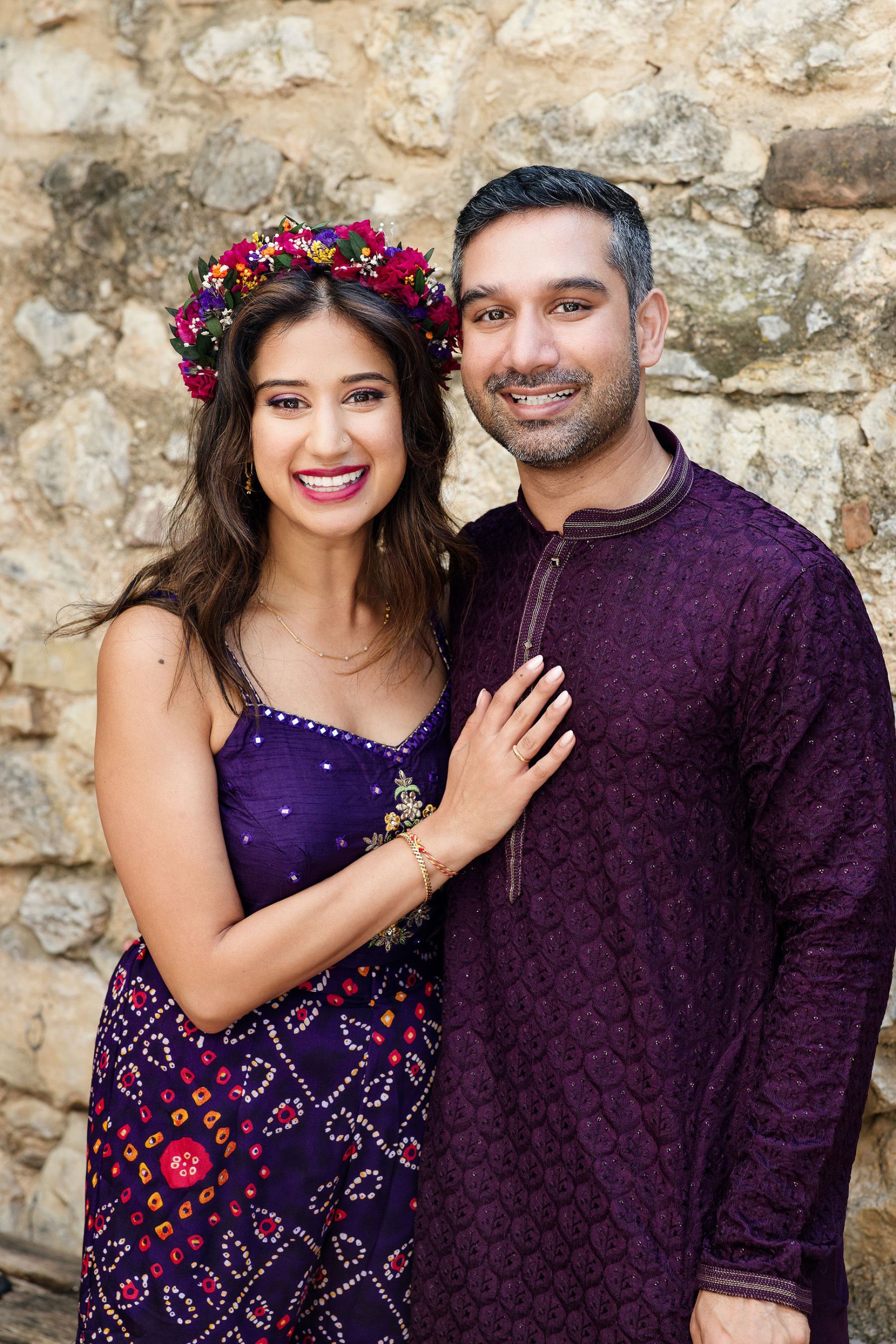 An Intimate Spanish Affair: Vibhuti &amp; Sachin's 15-Guest Destination Wedding at Gran Villa Rosa photo