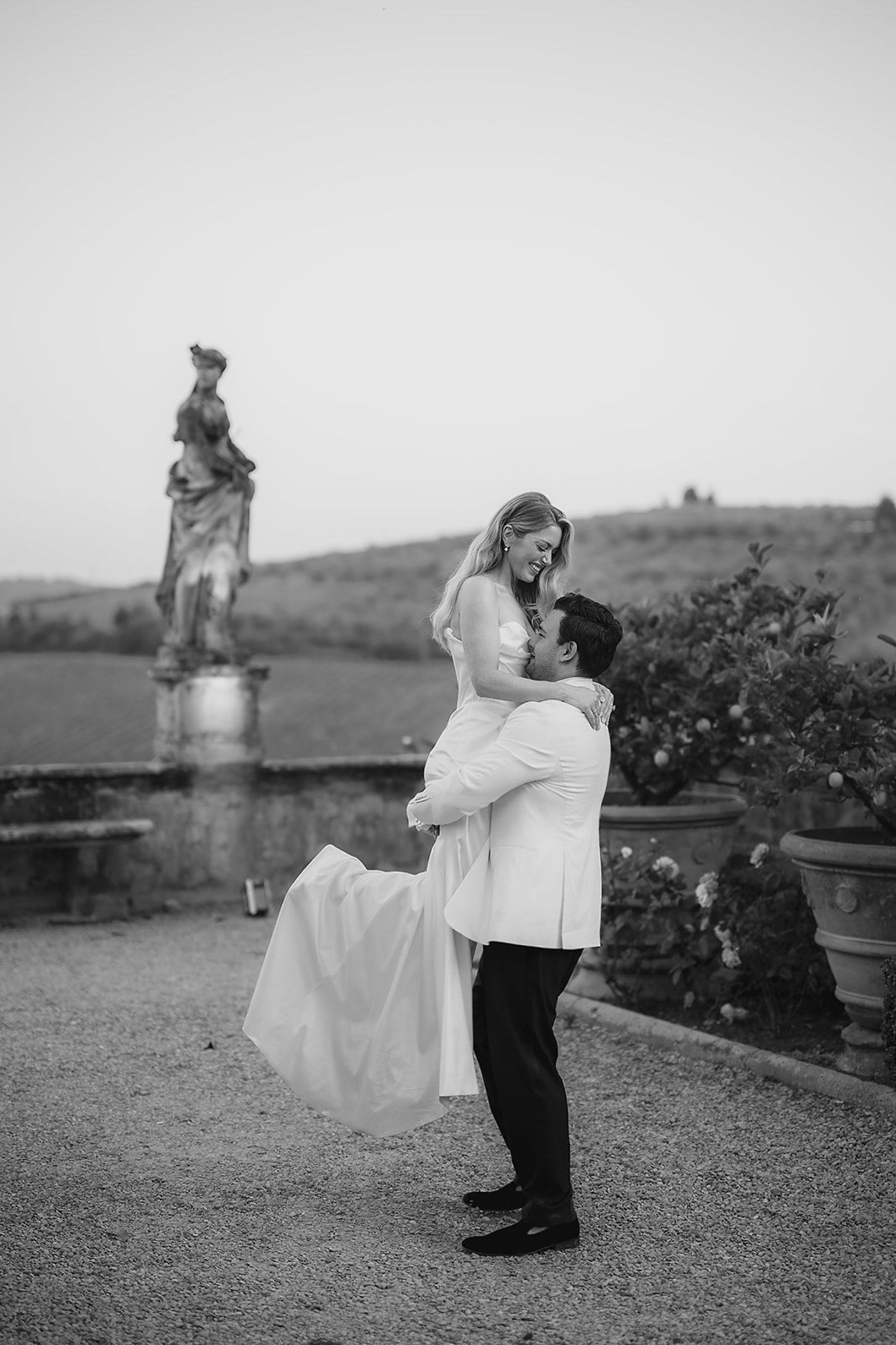 A Timeless Italian Romance: Haley &amp; Sean's Wedding at Villa Corsini a Mezzomonte photo