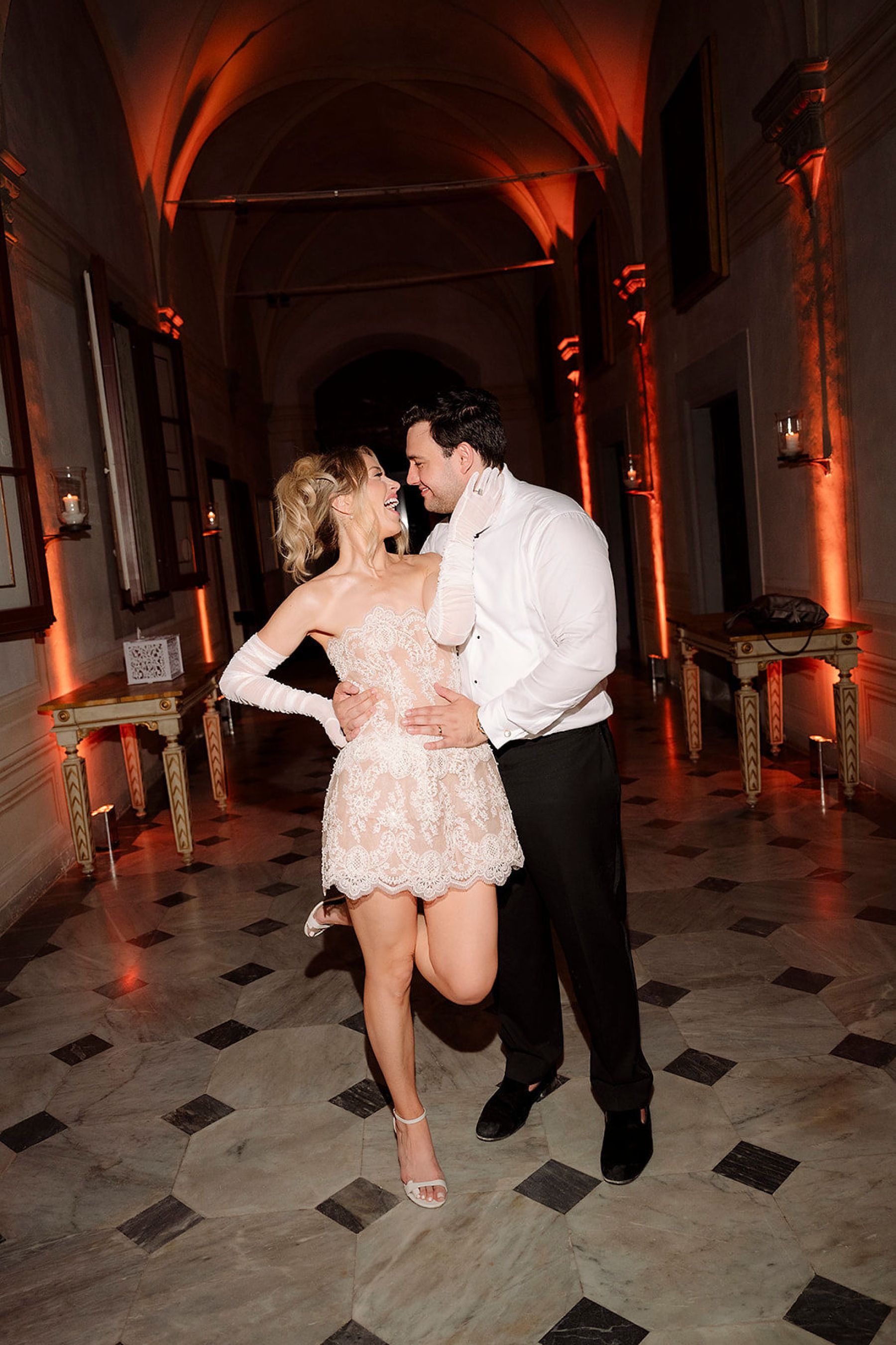 A Timeless Italian Romance: Haley &amp; Sean's Wedding at Villa Corsini a Mezzomonte photo