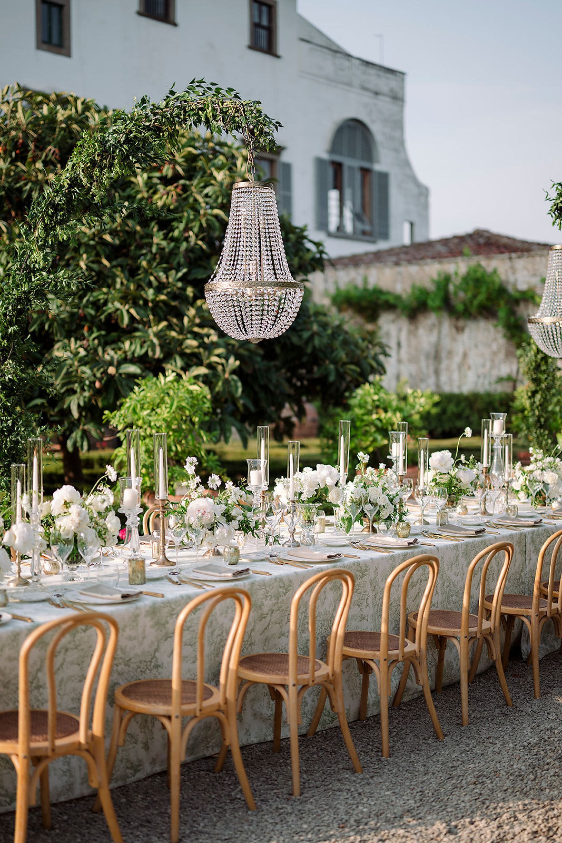 A Timeless Italian Romance: Haley &amp; Sean's Wedding at Villa Corsini a Mezzomonte photo