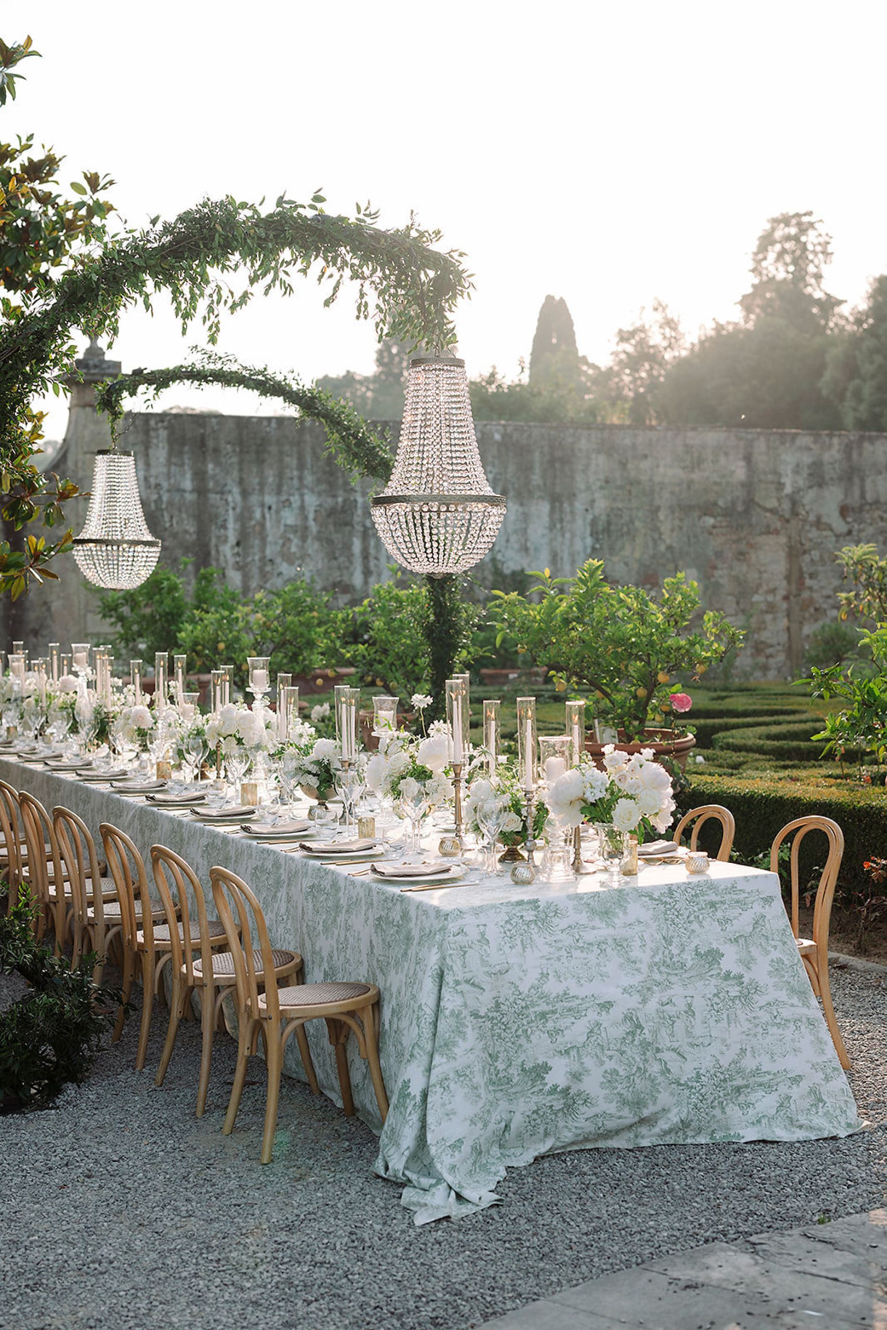 A Timeless Italian Romance: Haley &amp; Sean's Wedding at Villa Corsini a Mezzomonte photo