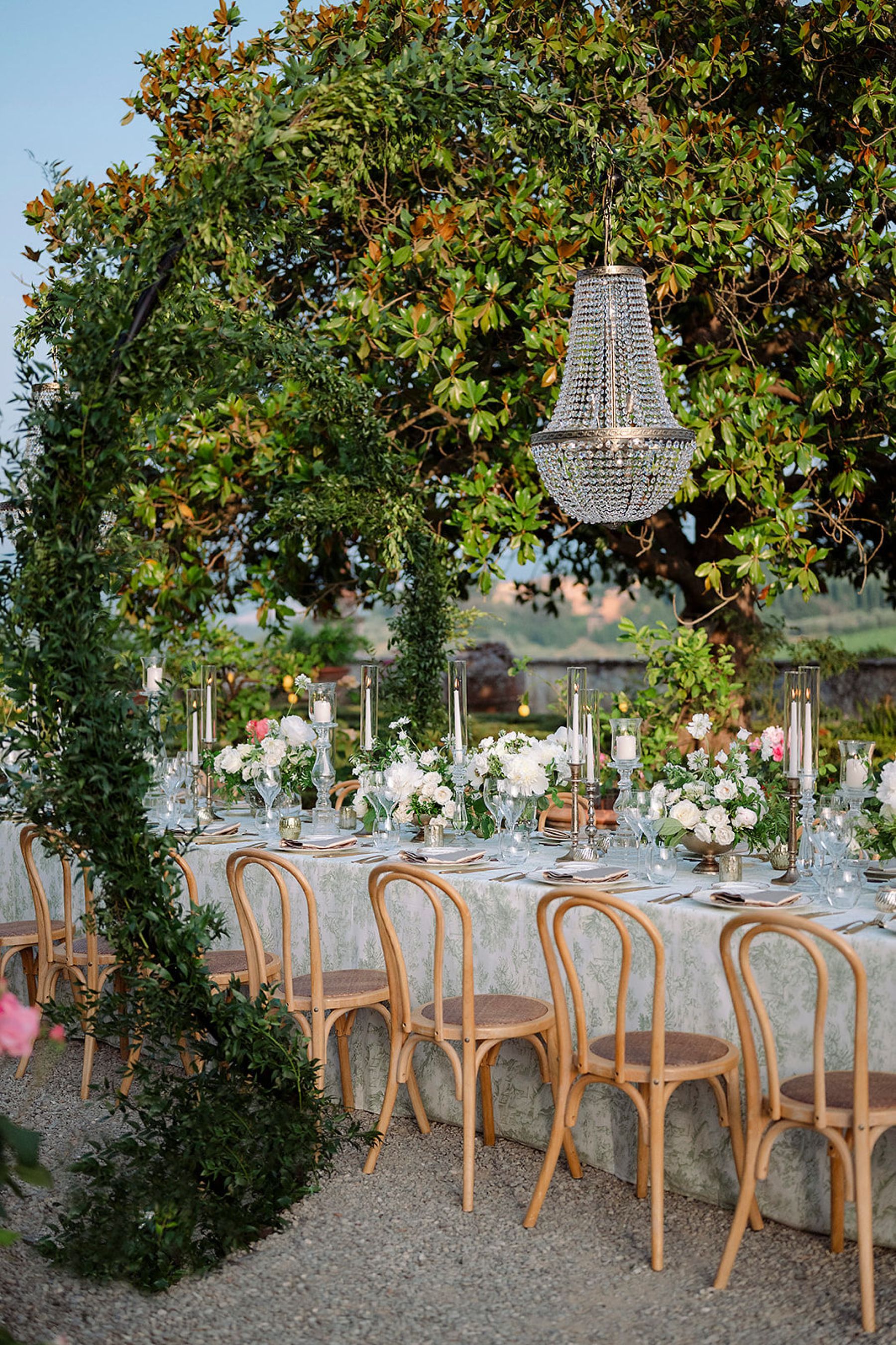 A Timeless Italian Romance: Haley &amp; Sean's Wedding at Villa Corsini a Mezzomonte photo