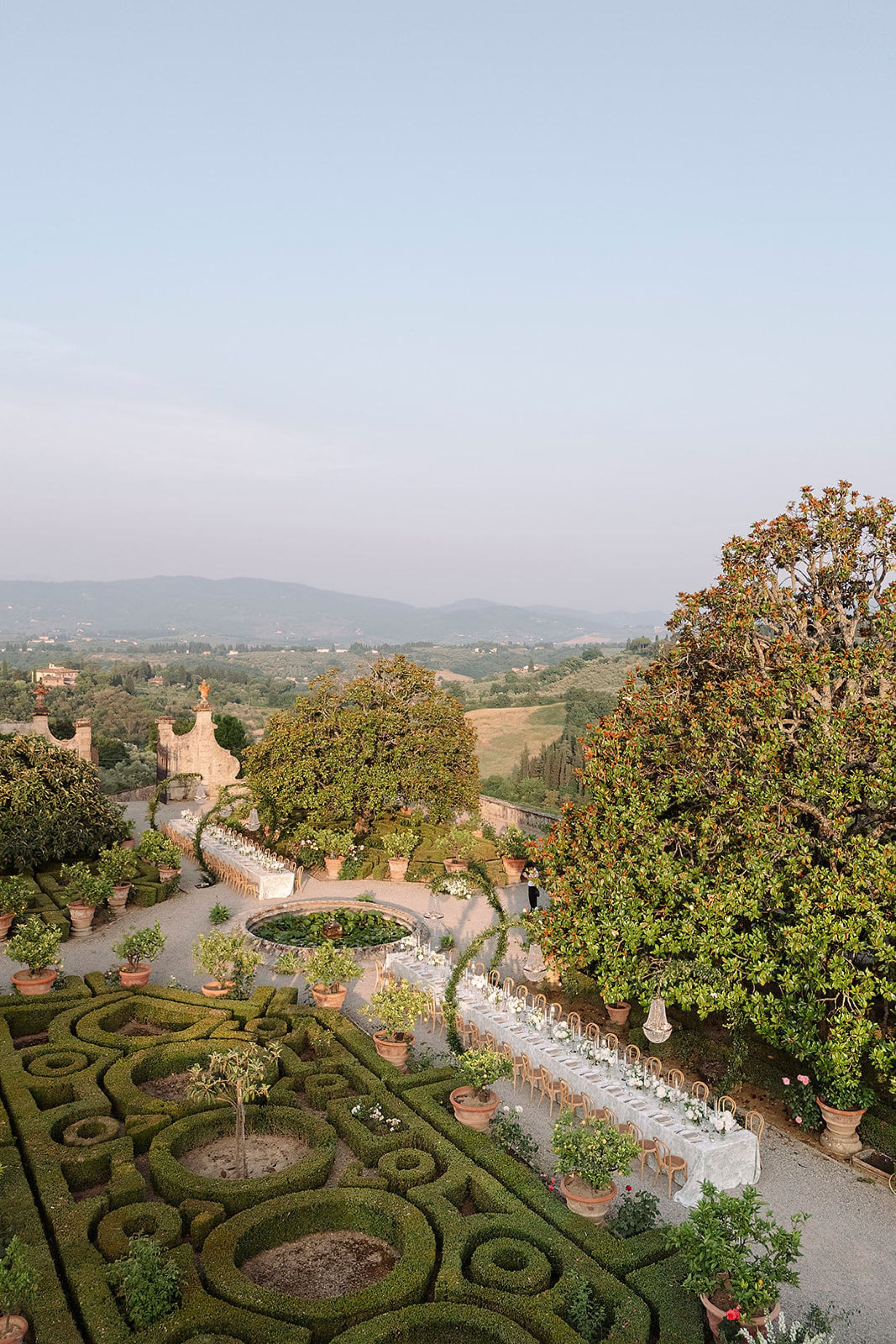 A Timeless Italian Romance: Haley &amp; Sean's Wedding at Villa Corsini a Mezzomonte photo