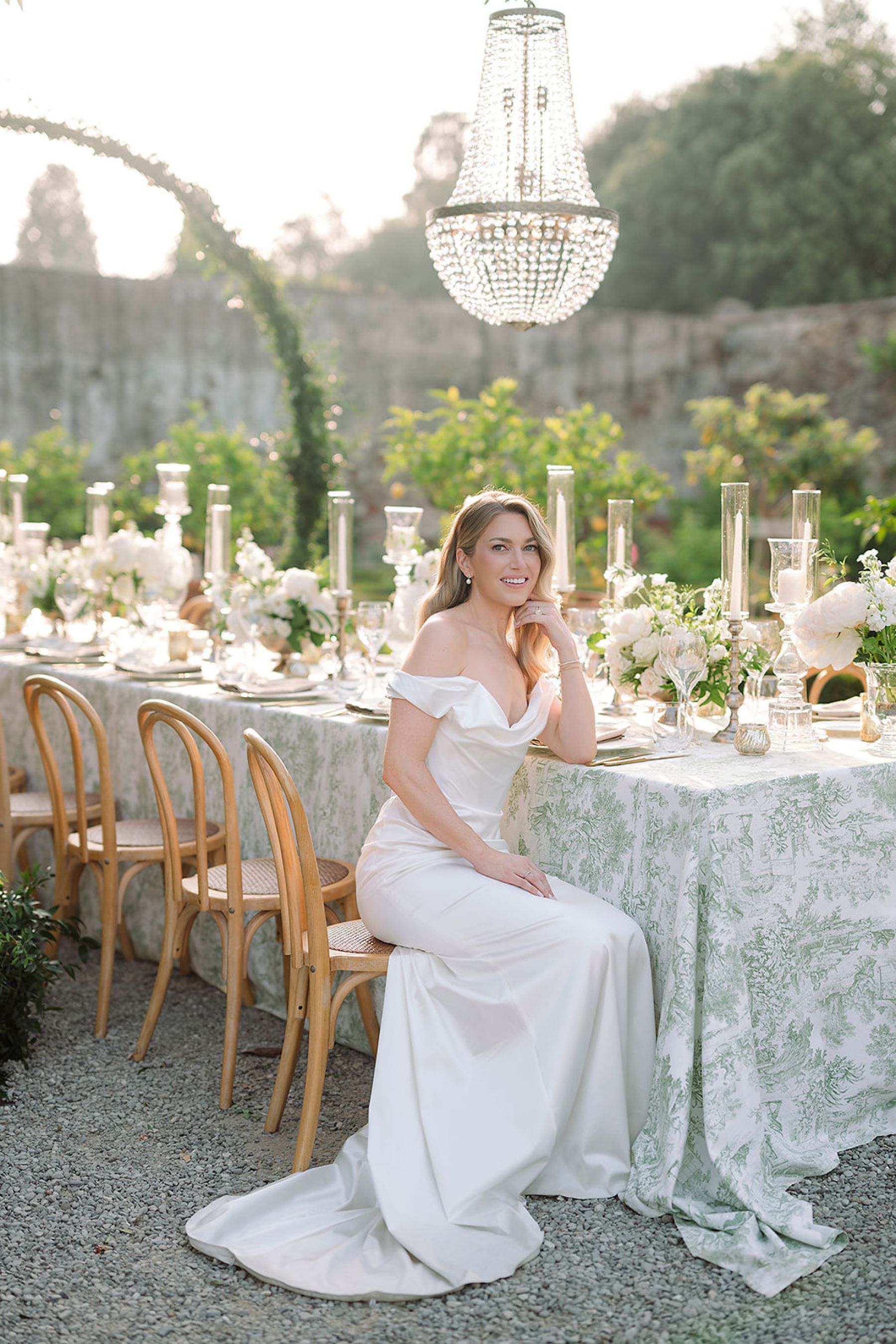 A Timeless Italian Romance: Haley &amp; Sean's Wedding at Villa Corsini a Mezzomonte photo