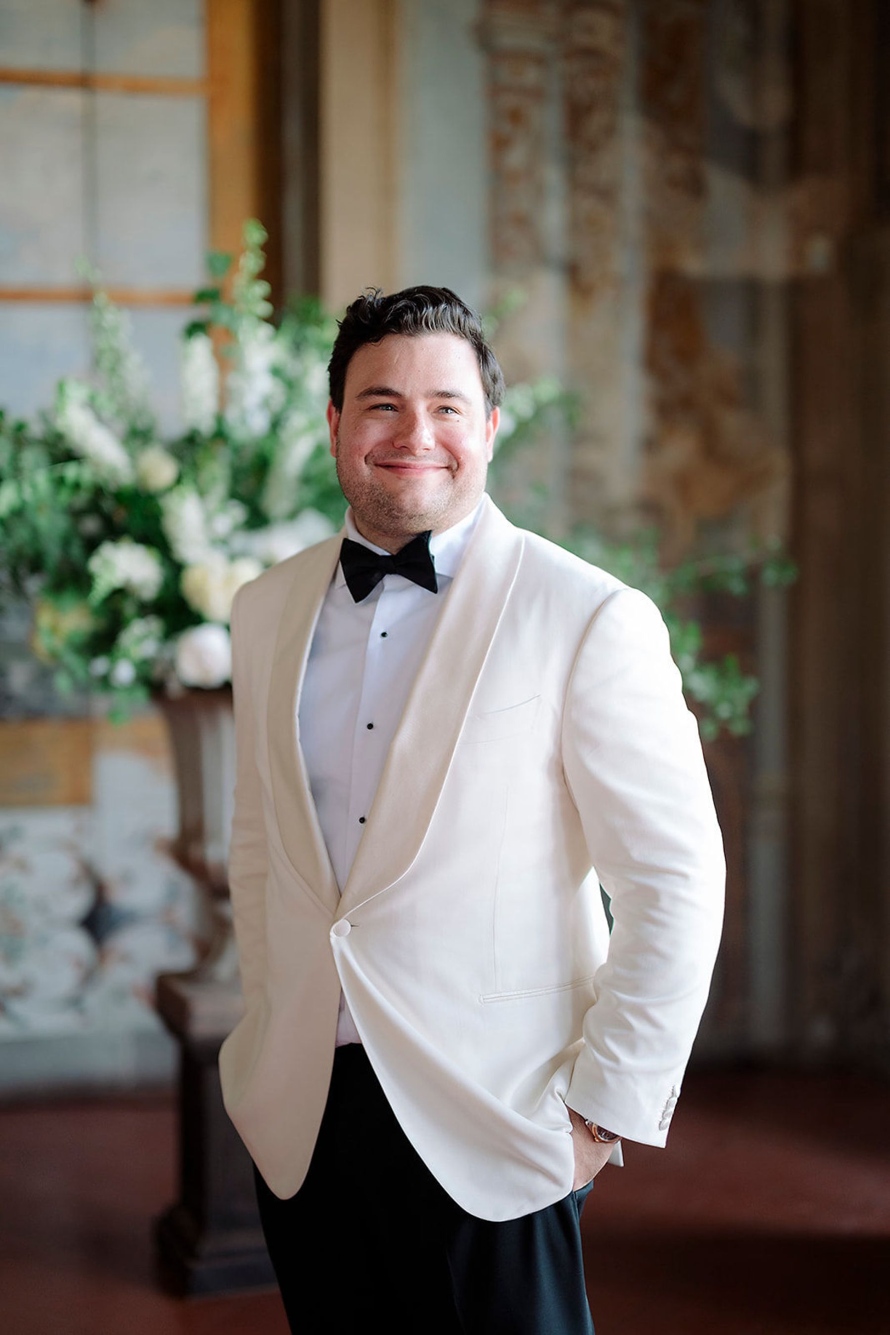 A Timeless Italian Romance: Haley &amp; Sean's Wedding at Villa Corsini a Mezzomonte photo