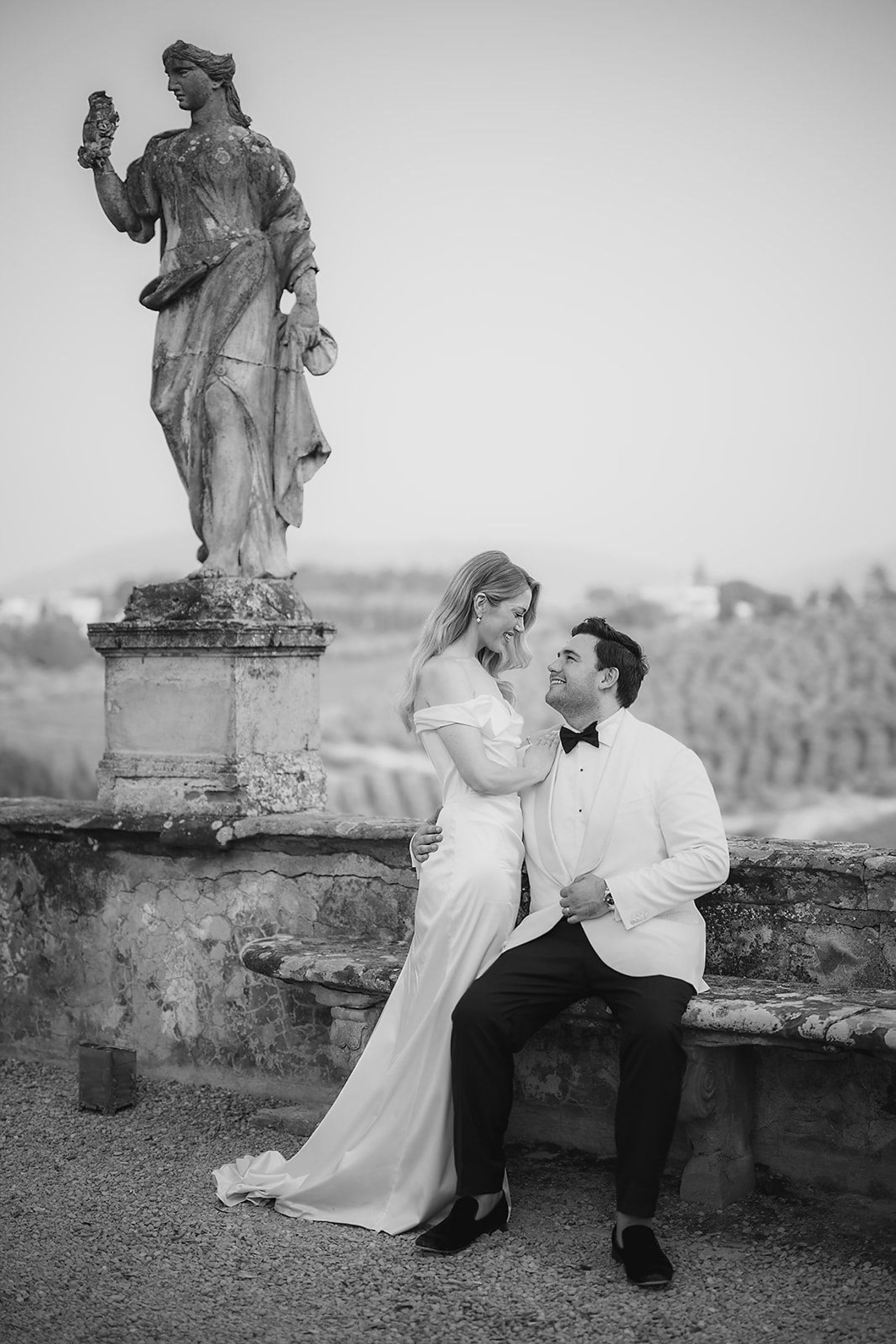 A Timeless Italian Romance: Haley &amp; Sean's Wedding at Villa Corsini a Mezzomonte photo