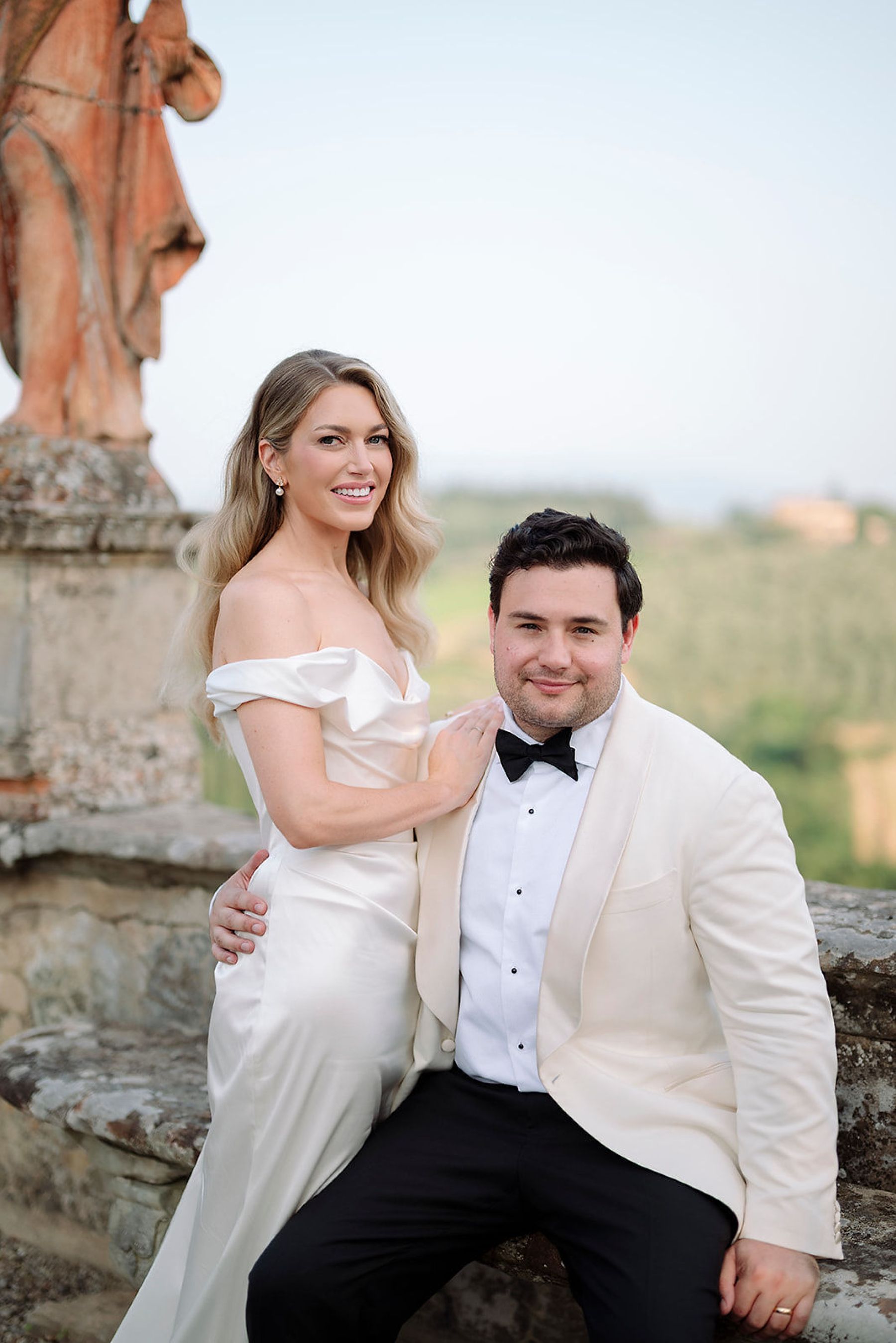 A Timeless Italian Romance: Haley &amp; Sean's Wedding at Villa Corsini a Mezzomonte photo