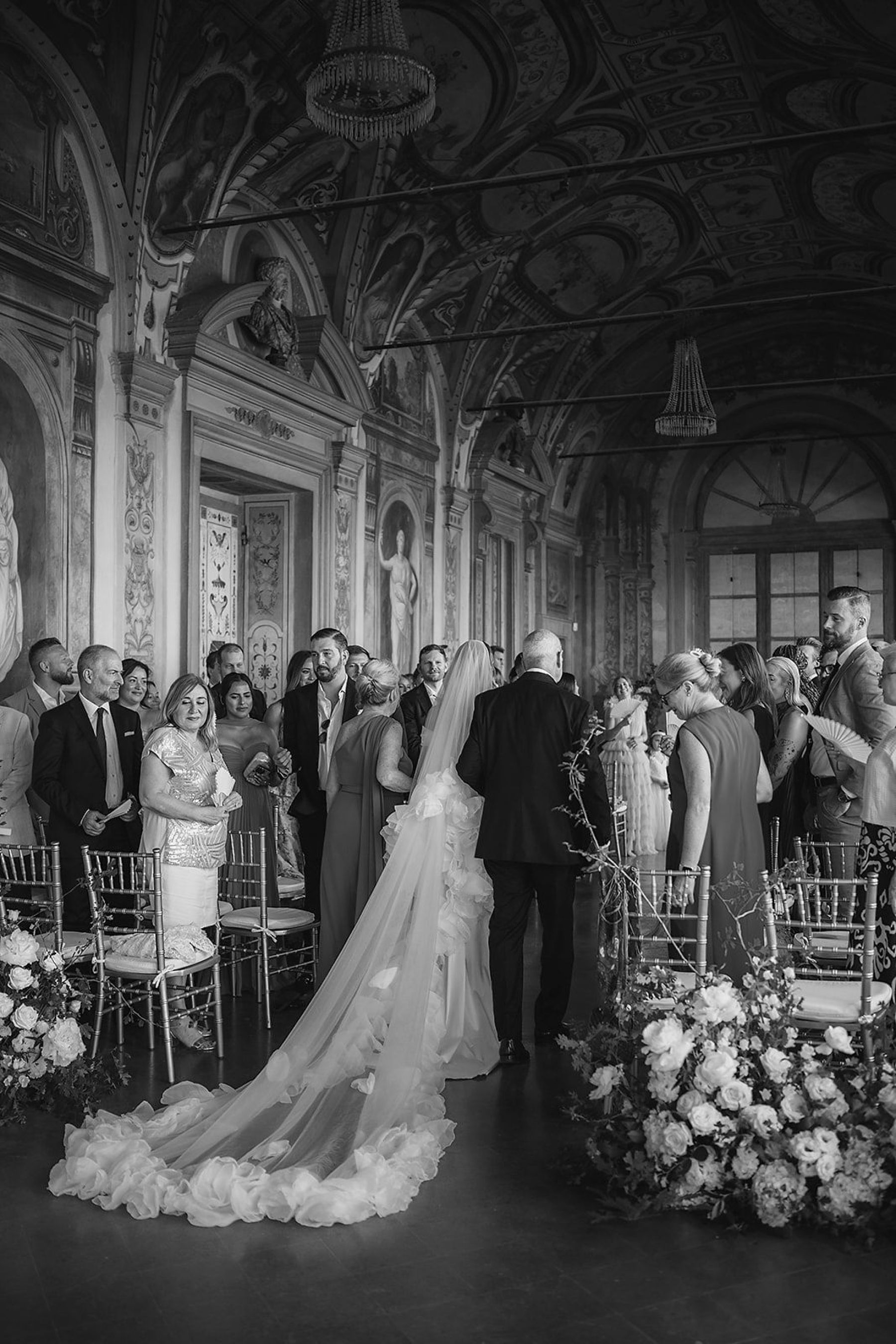 A Timeless Italian Romance: Haley &amp; Sean's Wedding at Villa Corsini a Mezzomonte photo