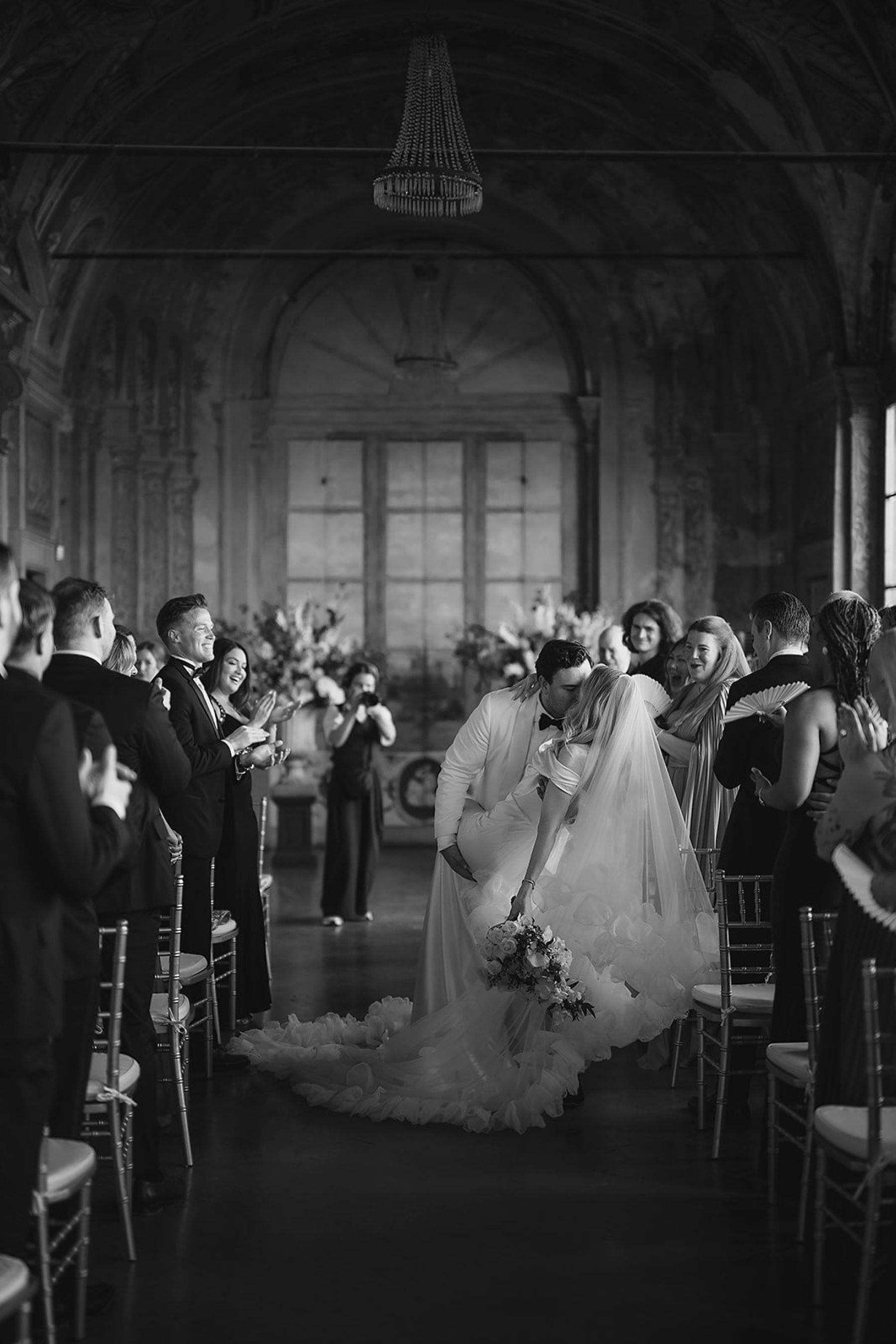 A Timeless Italian Romance: Haley &amp; Sean's Wedding at Villa Corsini a Mezzomonte photo
