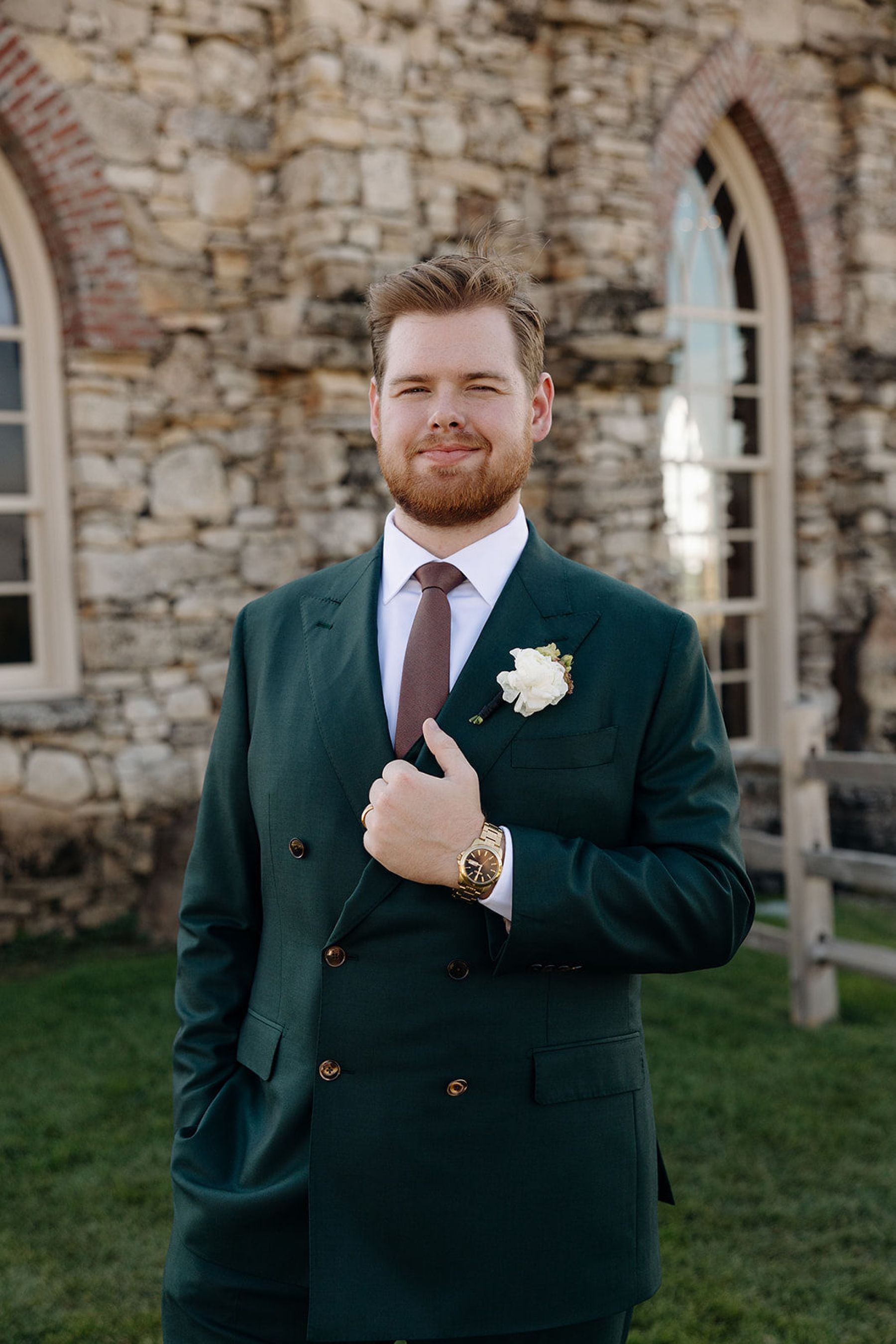 Sophia &amp; Christopher’s Pride and Prejudice-Inspired Wedding at Chateau on the Lake photo