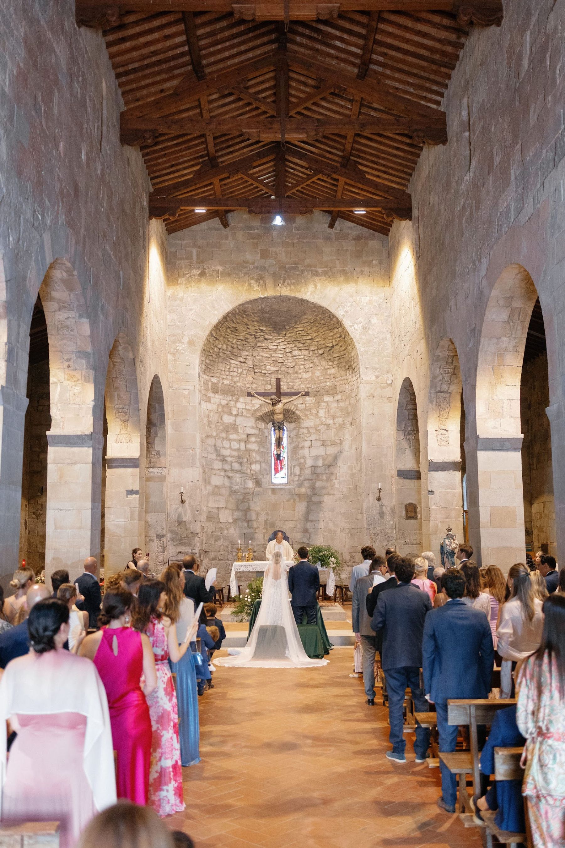 A Secret Fairy Garden and Tuscan Romance: Ksenia &amp; Stefano's Wedding at Villa Barberino photo