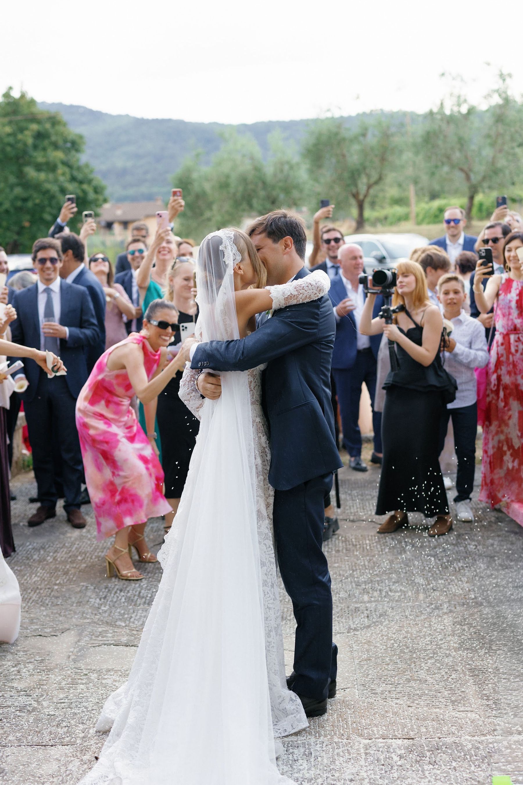 A Secret Fairy Garden and Tuscan Romance: Ksenia &amp; Stefano's Wedding at Villa Barberino photo