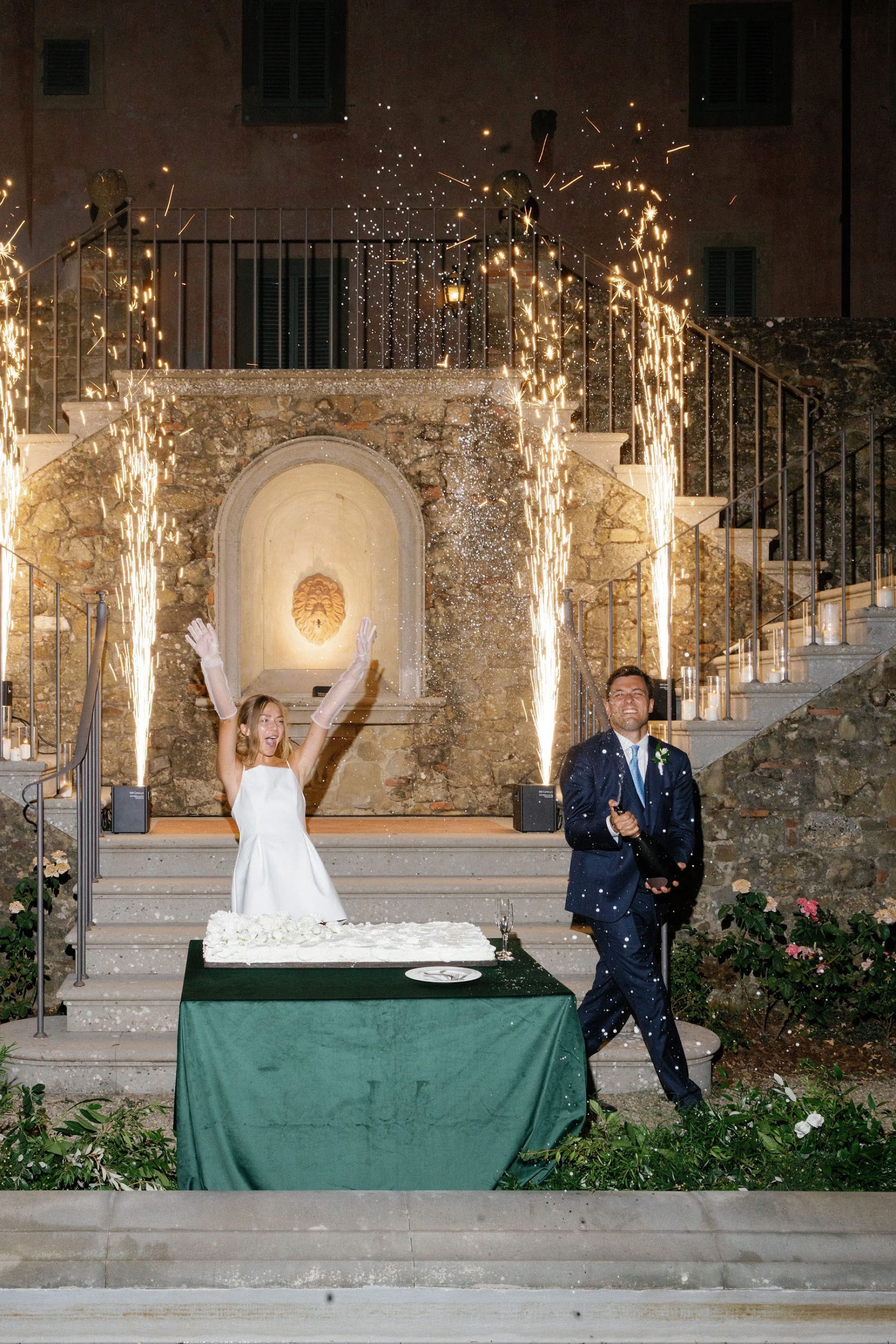 A Secret Fairy Garden and Tuscan Romance: Ksenia &amp; Stefano's Wedding at Villa Barberino photo