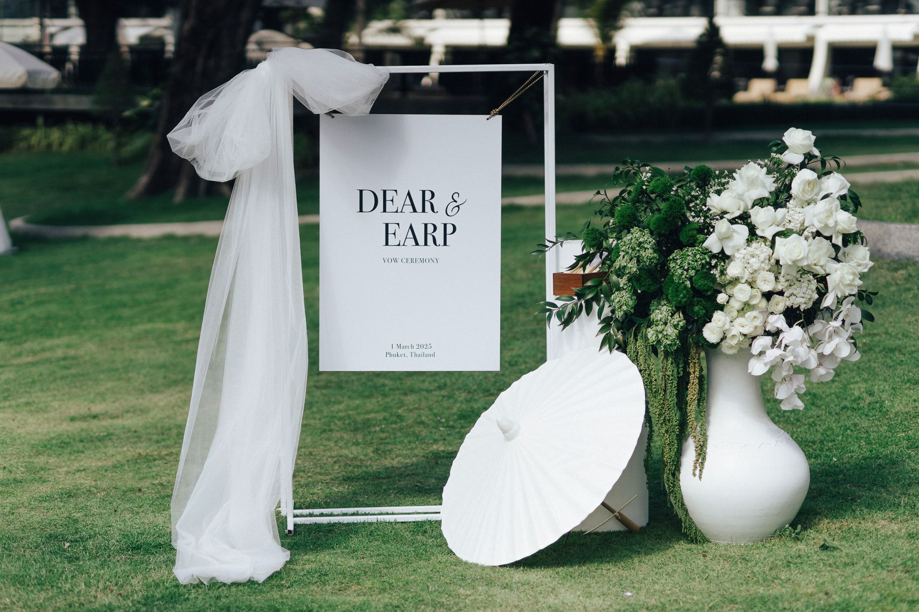 Eight Years of Love: Suphasuta &amp; Earp’s Breathtaking Wedding at Amora Beach Resort Phuket photo