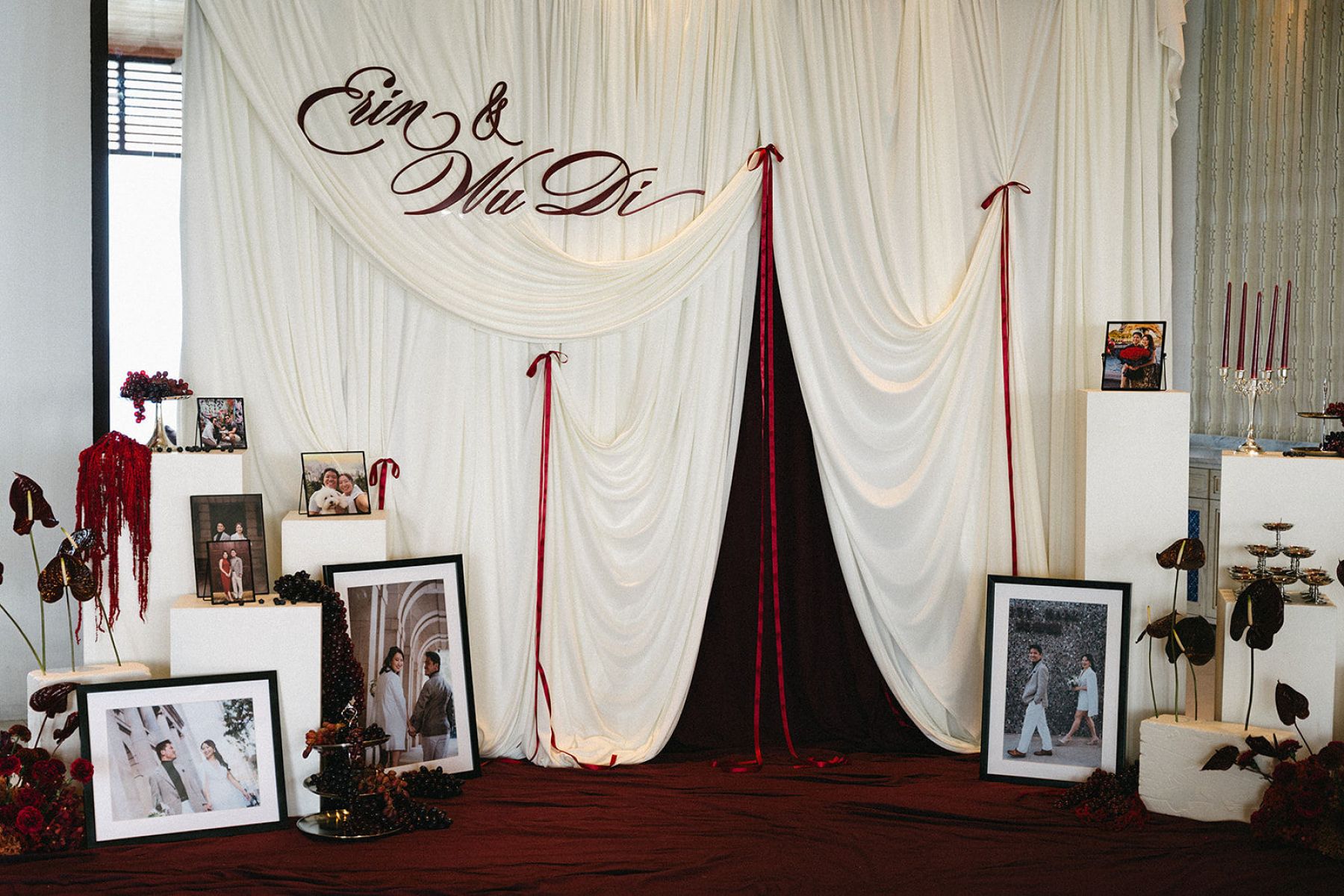 Calla Lilies &amp; Clifftop Vows: Erin &amp; Di's Romantic Wedding at Sri Panwa  photo