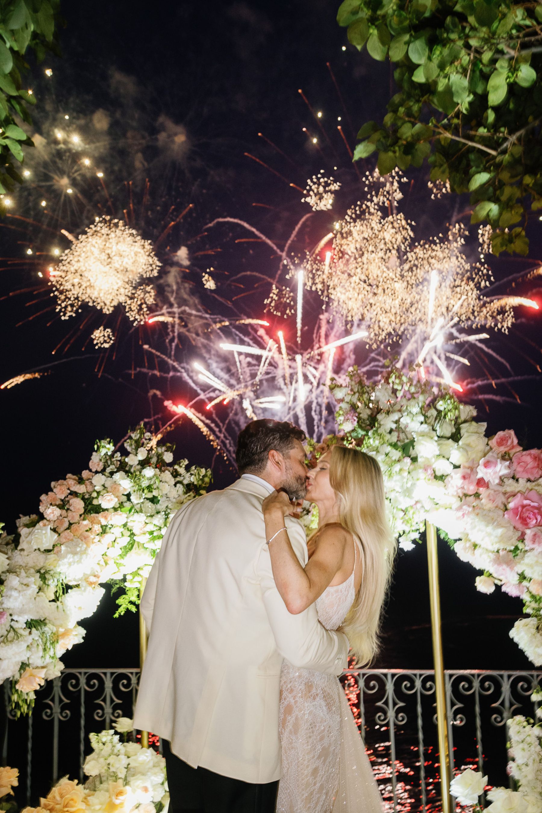 Christa and Chris's Sunset-Inspired Lake Como Wedding at Villa Cipressi photo