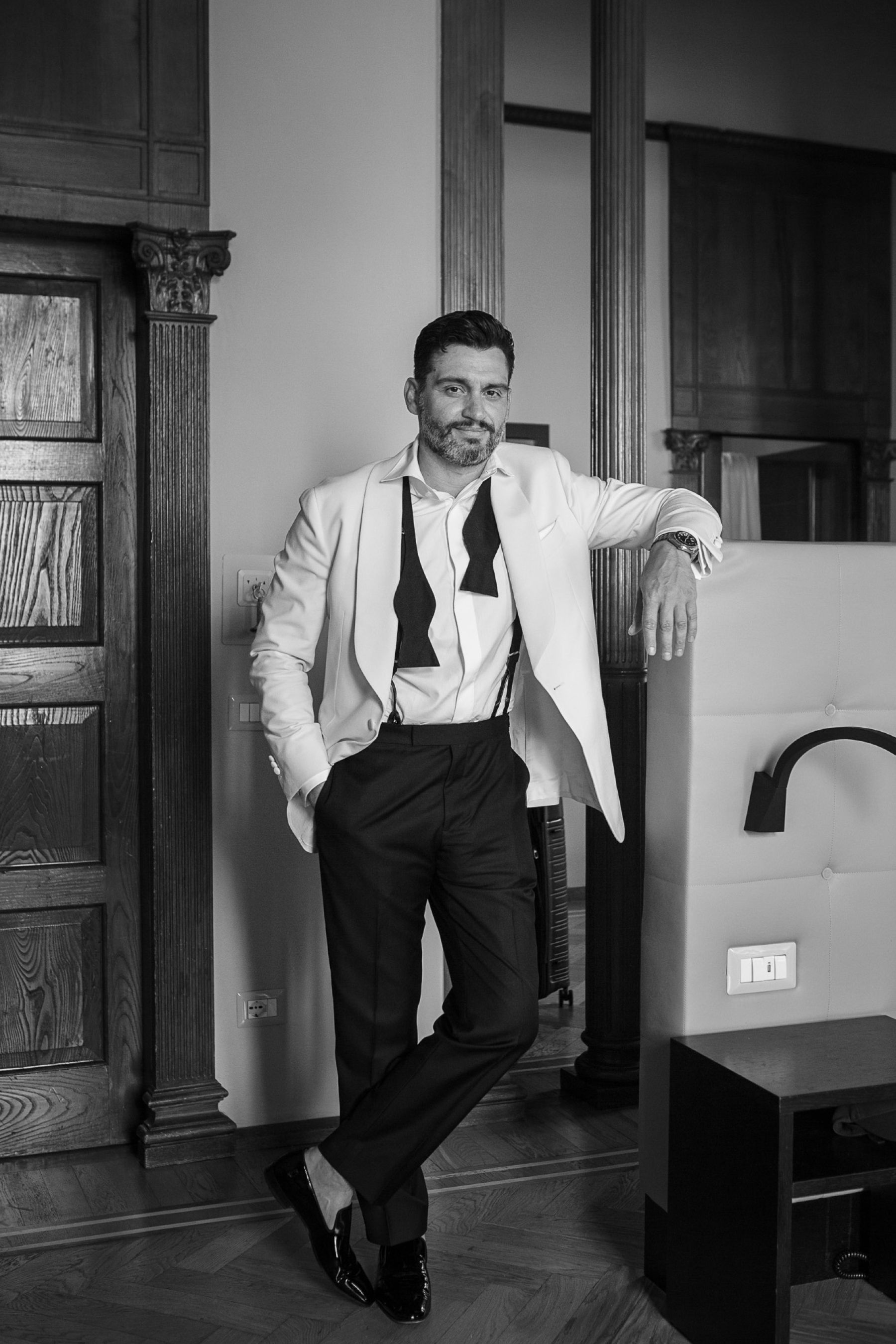 Christa and Chris's Sunset-Inspired Lake Como Wedding at Villa Cipressi photo