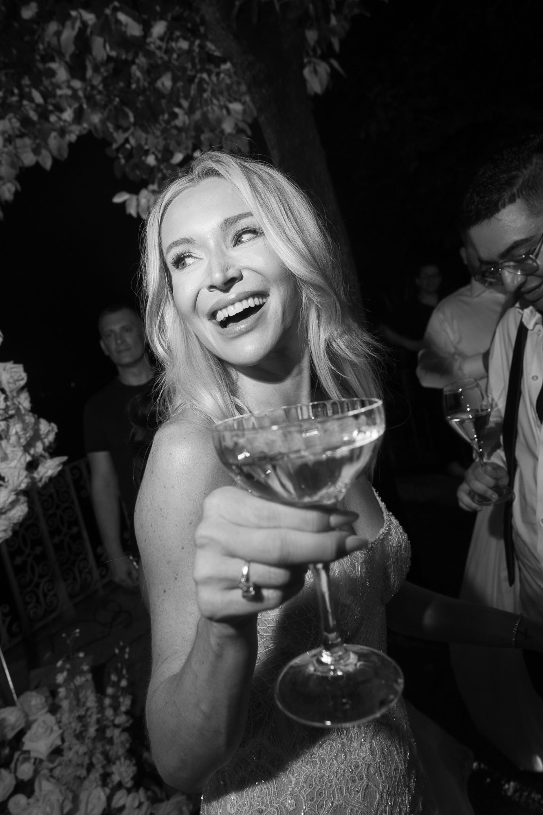 Christa and Chris's Sunset-Inspired Lake Como Wedding at Villa Cipressi photo