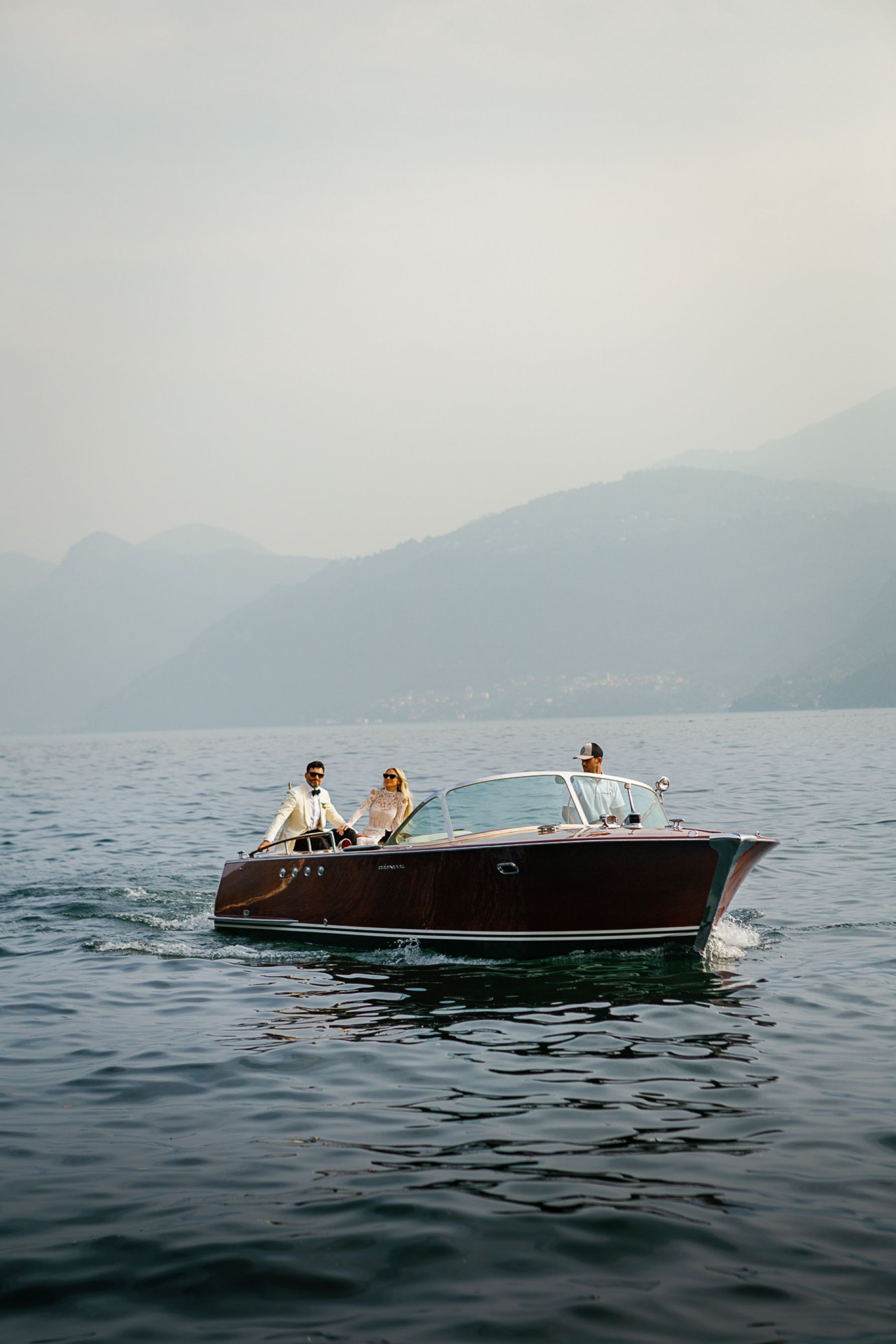Christa and Chris's Sunset-Inspired Lake Como Wedding at Villa Cipressi photo