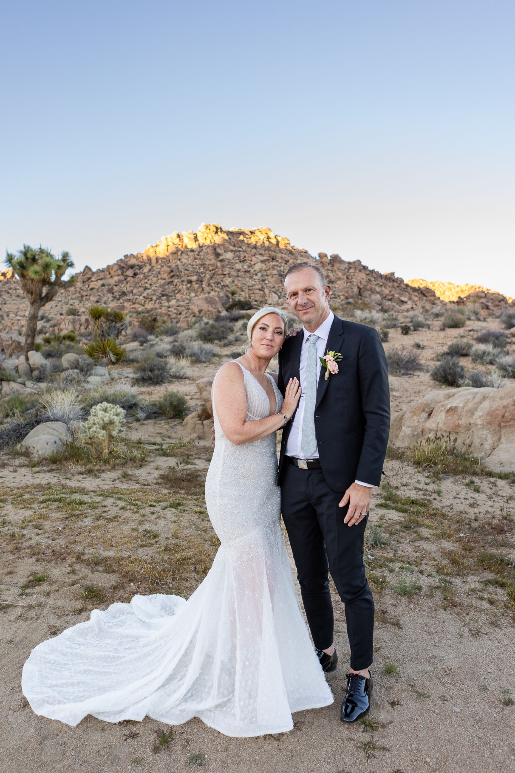 From Lockdown Love to Desert Vows: Catherine &amp; David's Wedding at The Colony Palms Hotel  photo