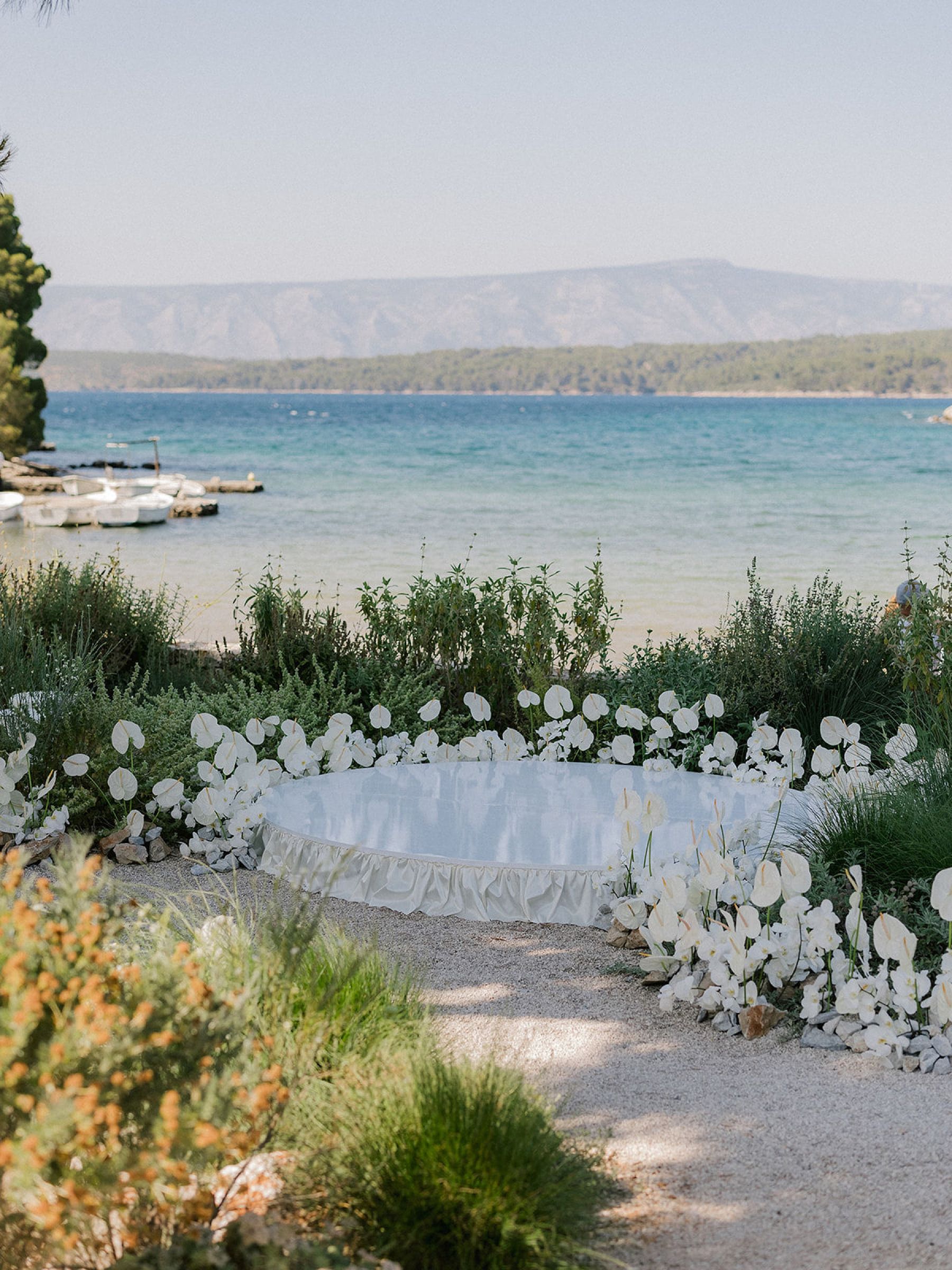 Iryna &amp; Anton's Three-Day Destination Wedding at Maslina Resort, Hvar photo