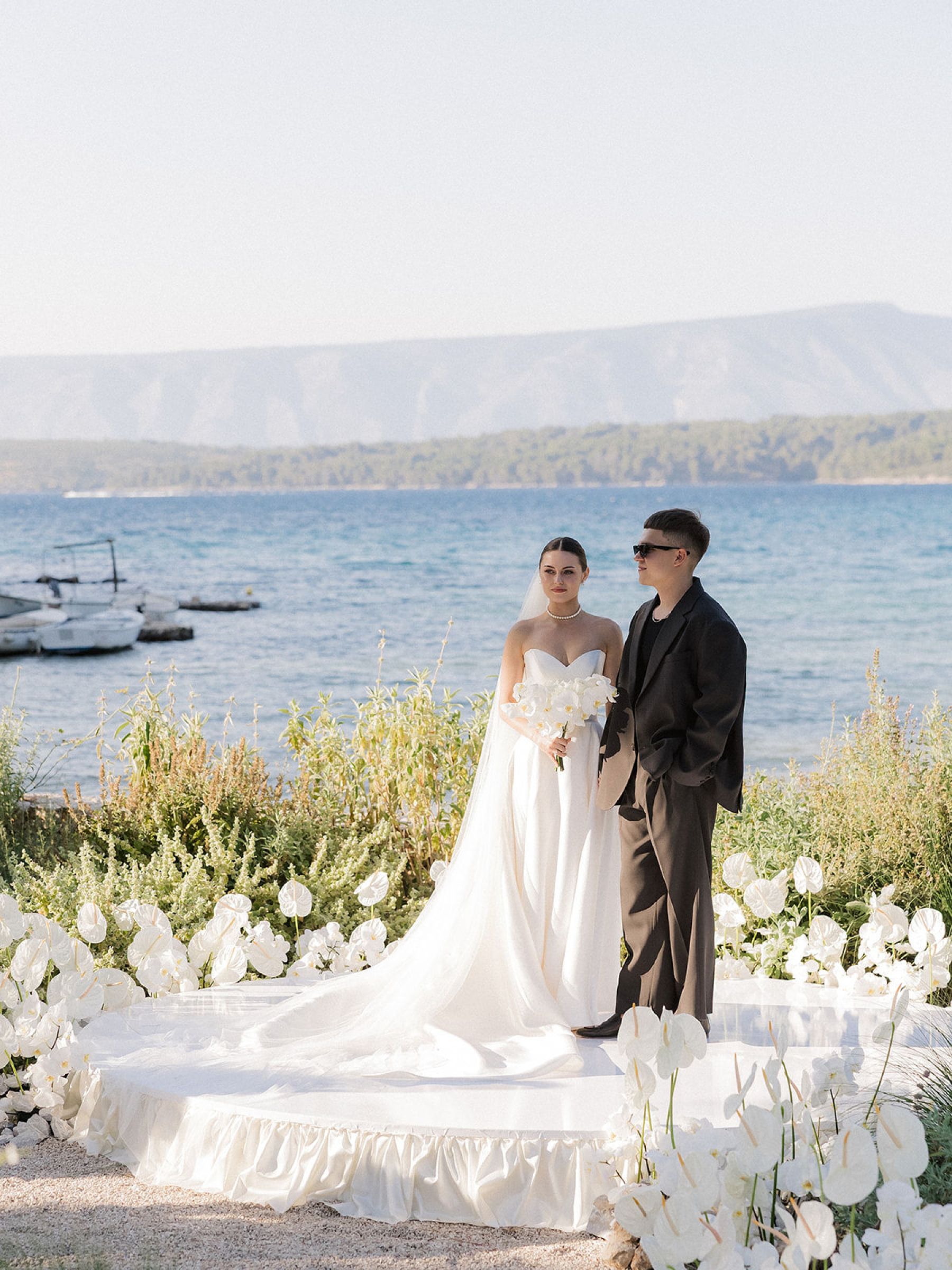 Iryna &amp; Anton's Three-Day Destination Wedding at Maslina Resort, Hvar photo