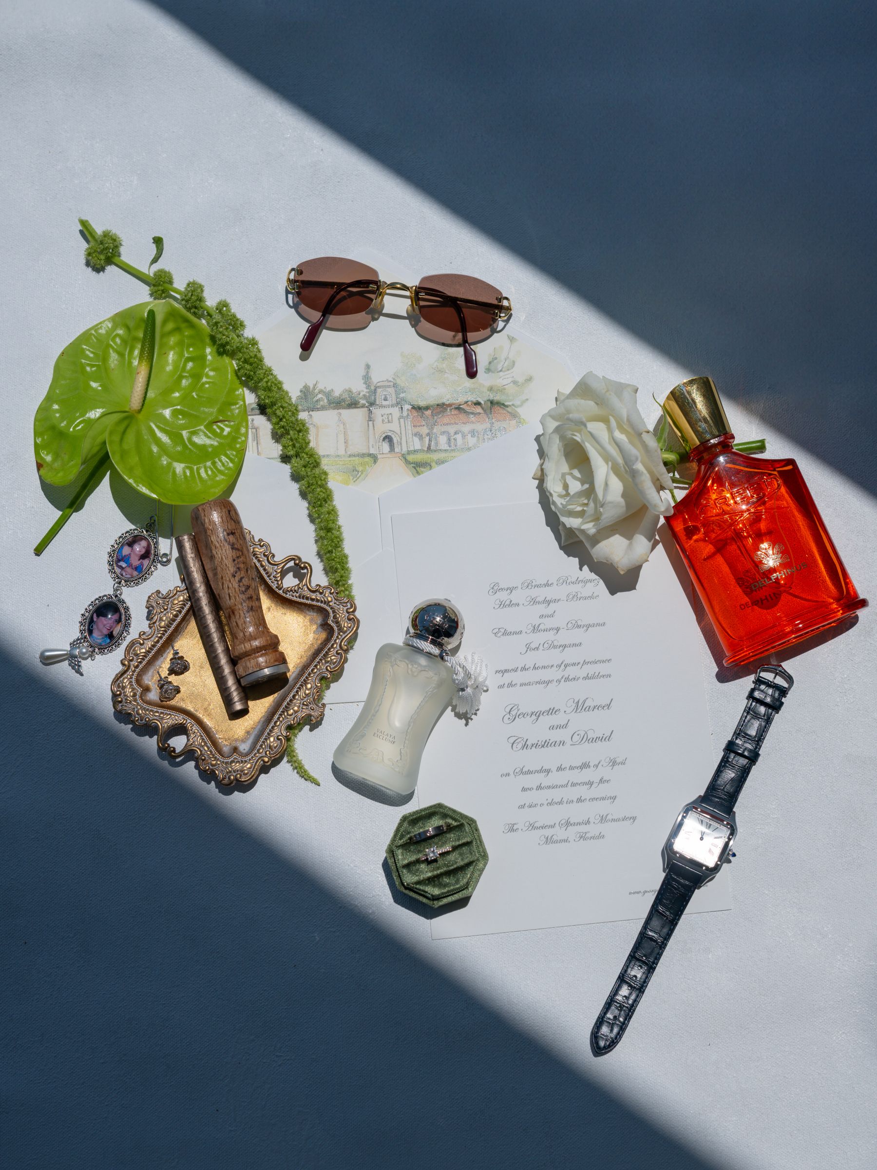 Georgette &amp; Christian's Timeless Miami Wedding at The Ancient Spanish Monastery photo