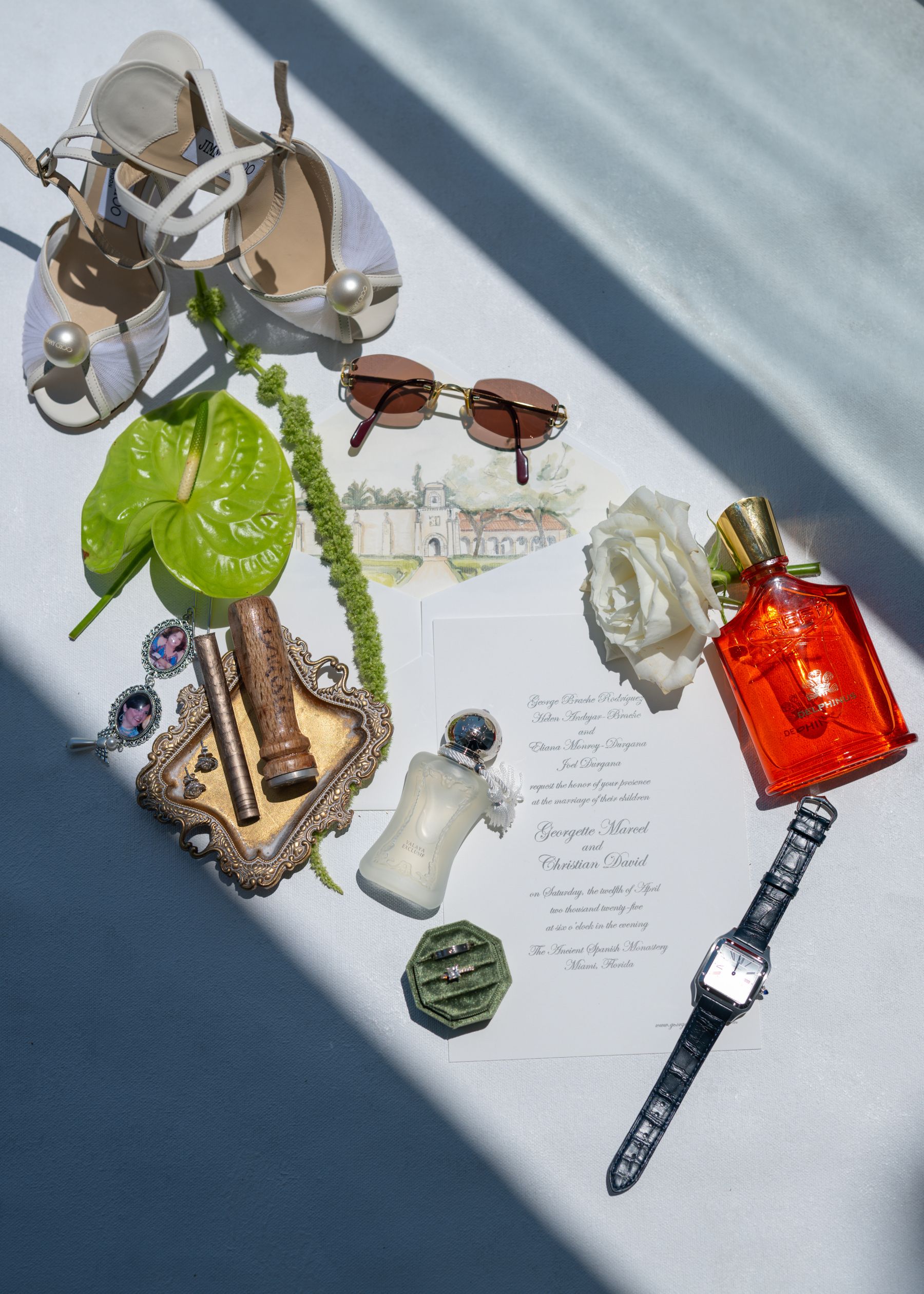 Georgette &amp; Christian's Timeless Miami Wedding at The Ancient Spanish Monastery photo