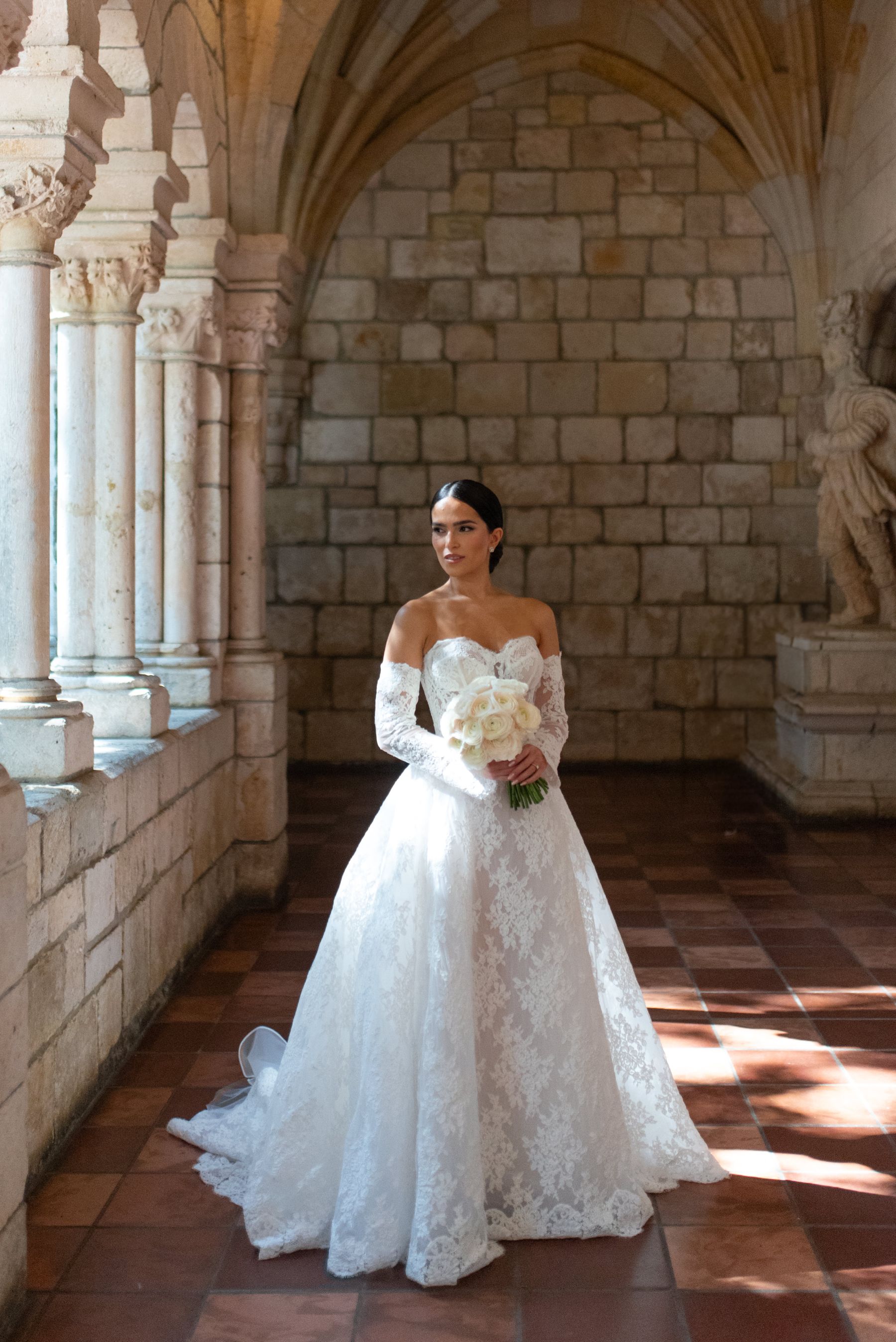 Georgette &amp; Christian's Timeless Miami Wedding at The Ancient Spanish Monastery photo