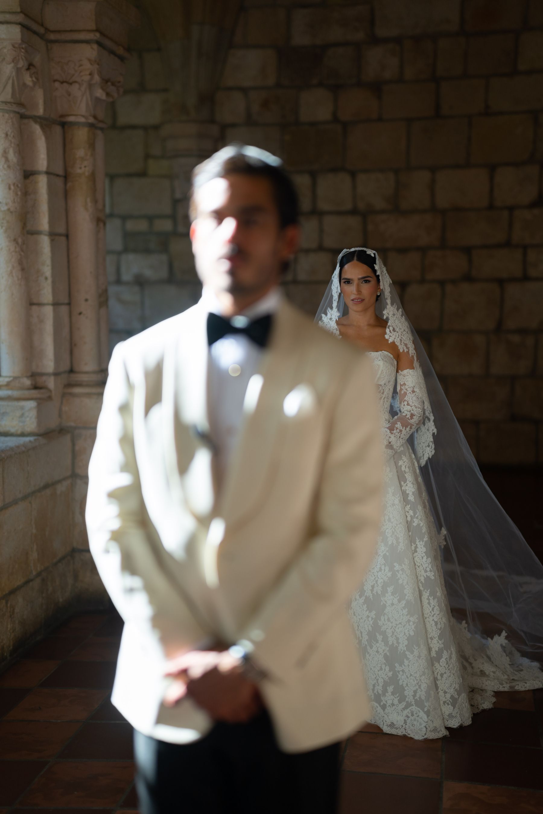 Georgette &amp; Christian's Timeless Miami Wedding at The Ancient Spanish Monastery photo
