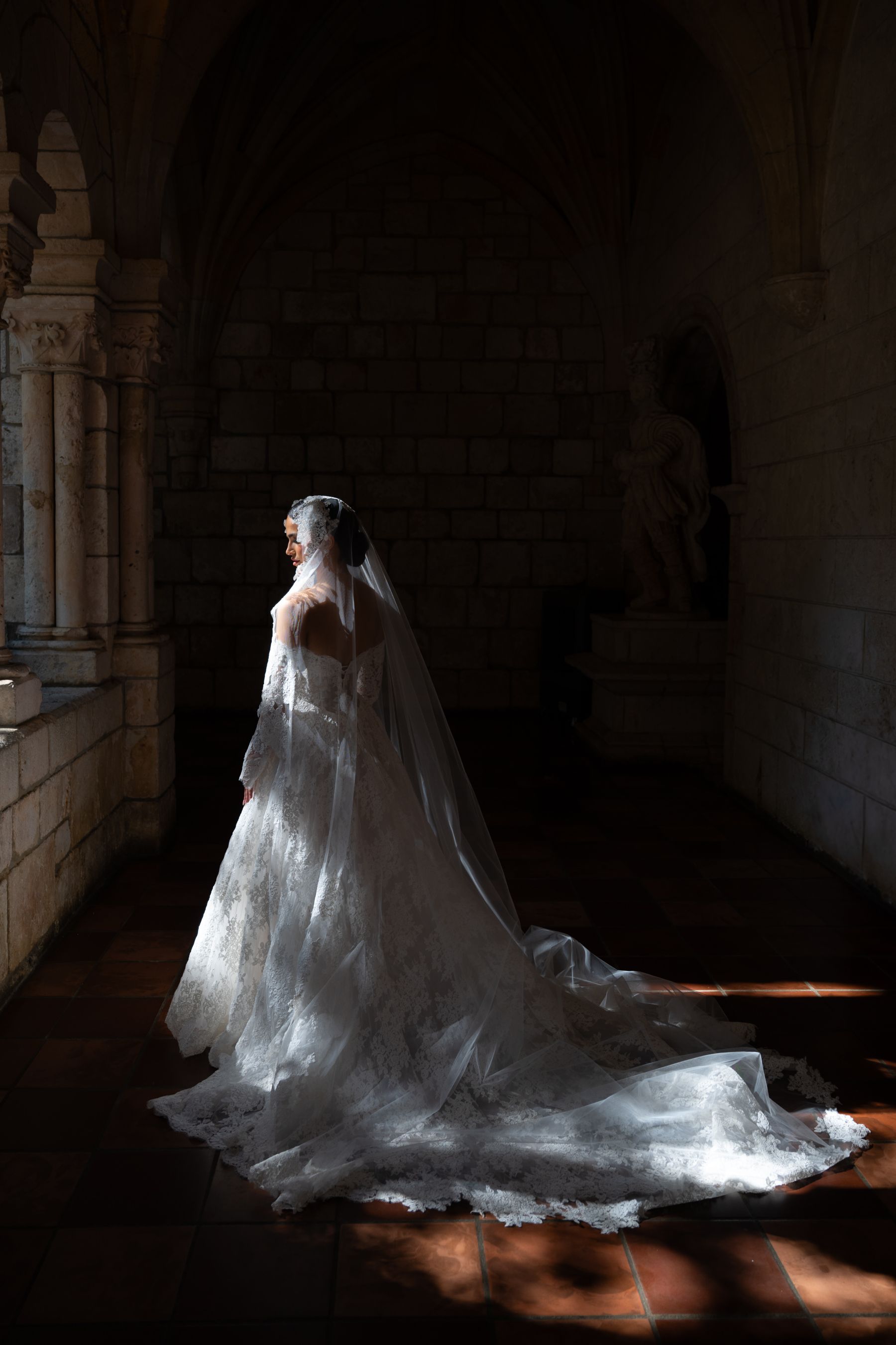 Georgette &amp; Christian's Timeless Miami Wedding at The Ancient Spanish Monastery photo