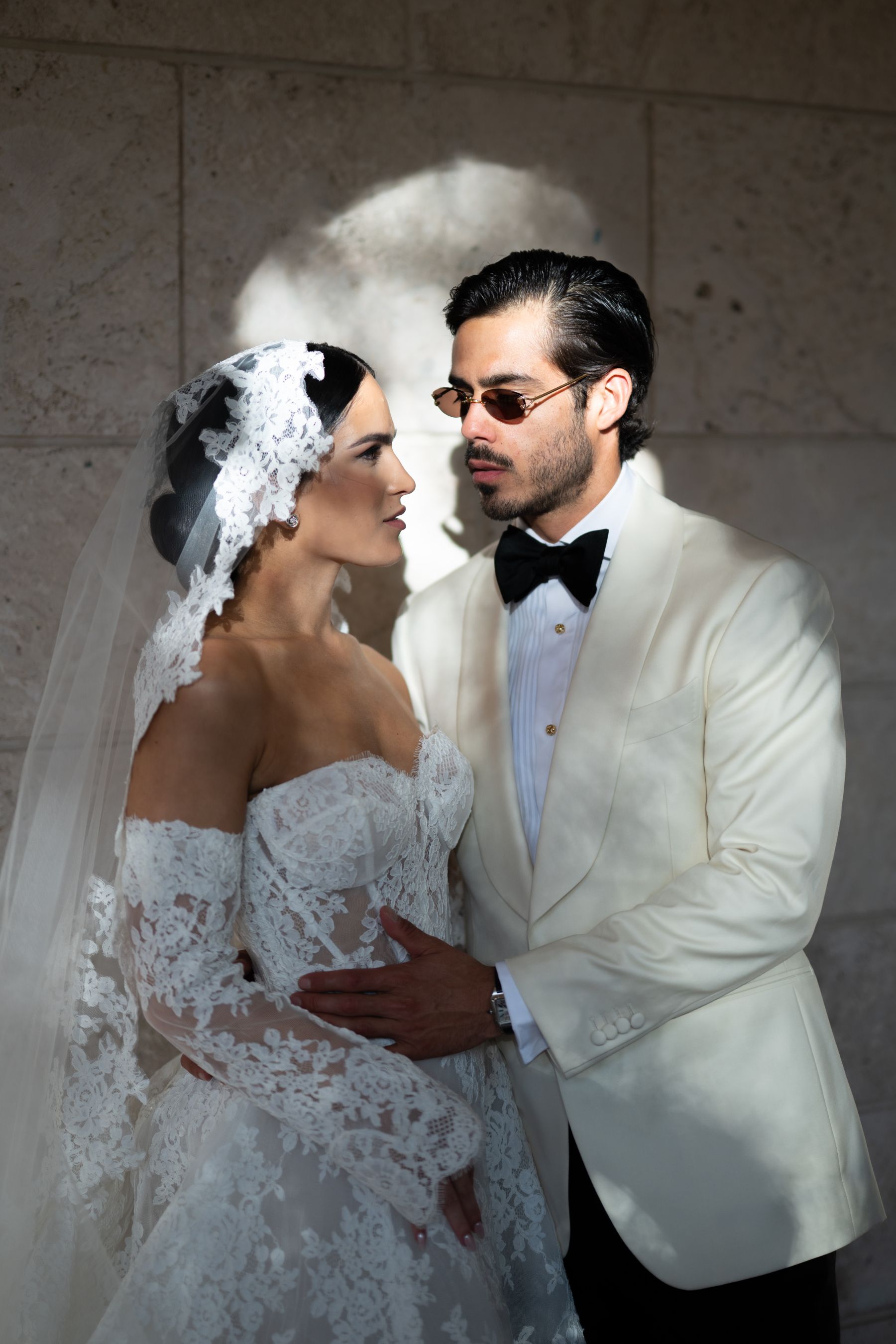 Georgette &amp; Christian's Timeless Miami Wedding at The Ancient Spanish Monastery photo