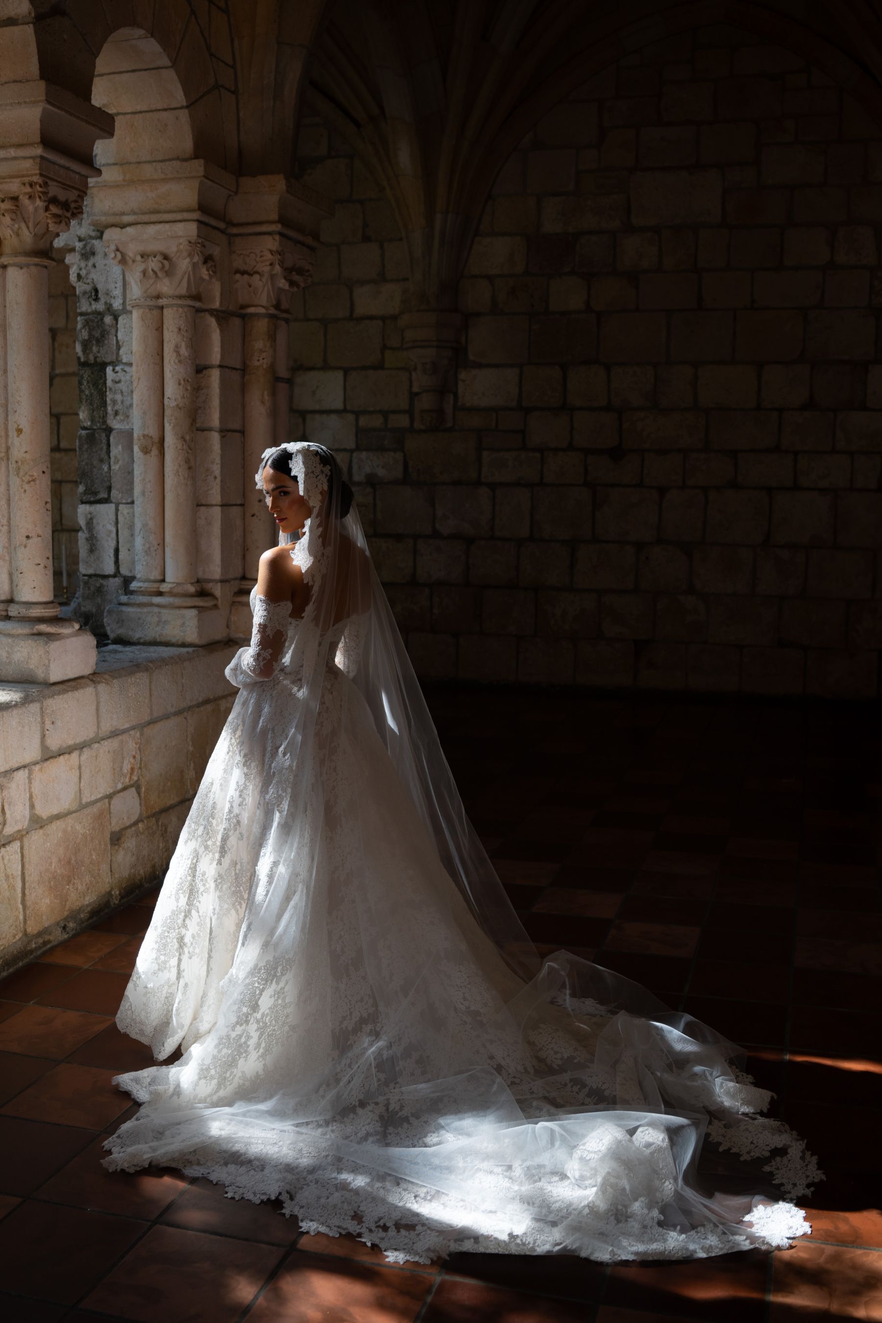 Georgette &amp; Christian's Timeless Miami Wedding at The Ancient Spanish Monastery photo