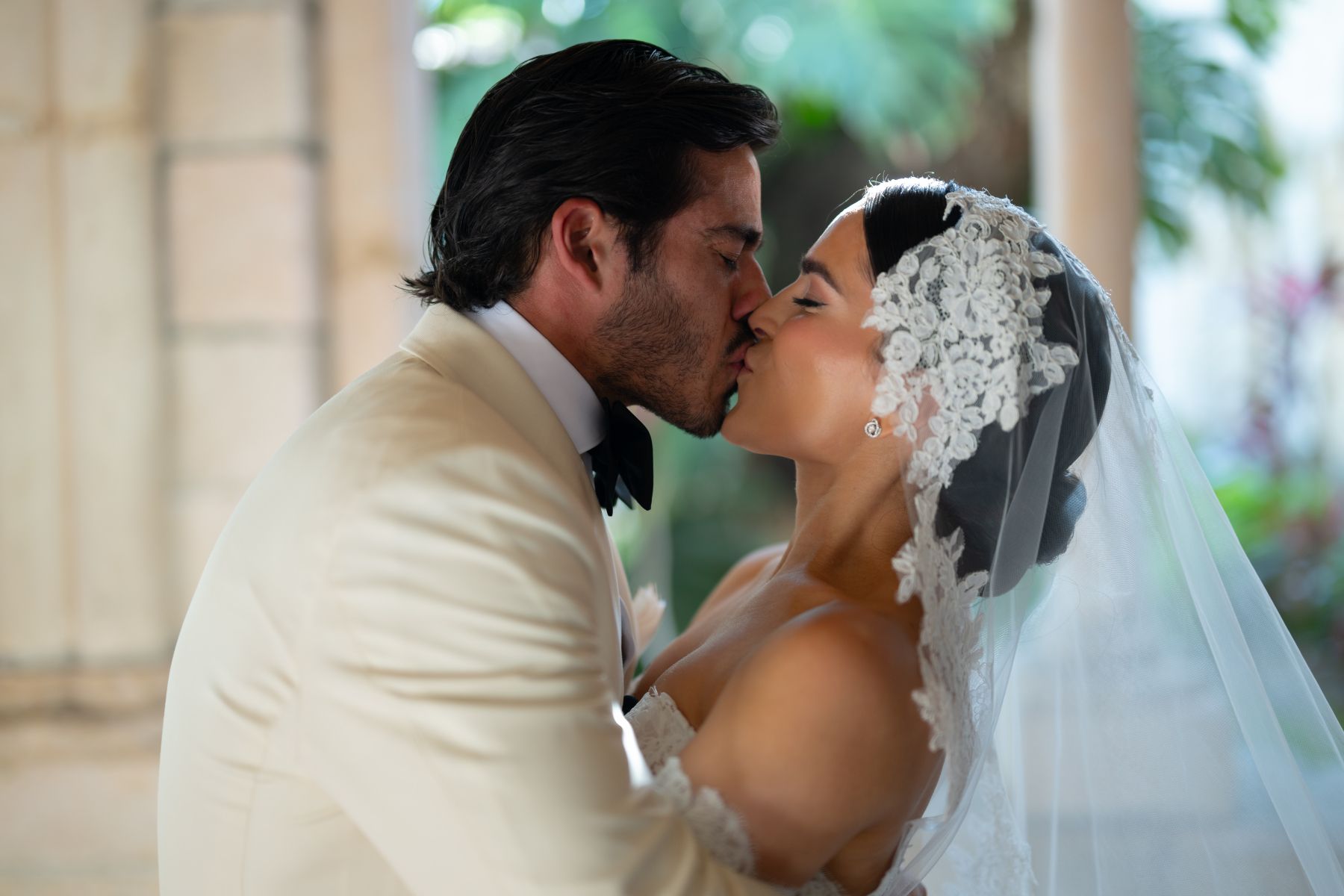 Georgette &amp; Christian's Timeless Miami Wedding at The Ancient Spanish Monastery photo