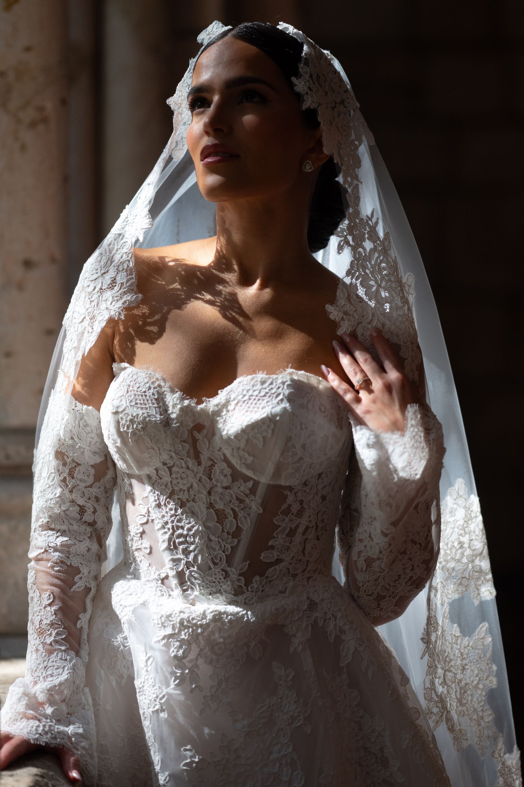 Georgette &amp; Christian's Timeless Miami Wedding at The Ancient Spanish Monastery photo