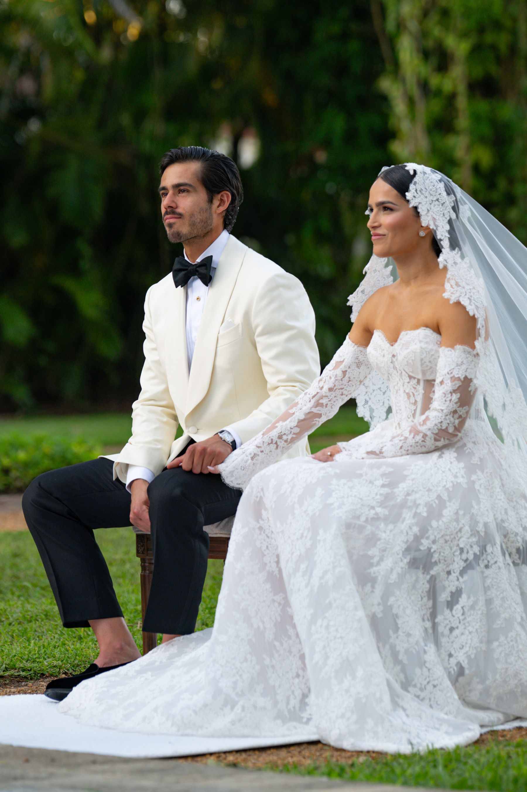 Georgette &amp; Christian's Timeless Miami Wedding at The Ancient Spanish Monastery photo