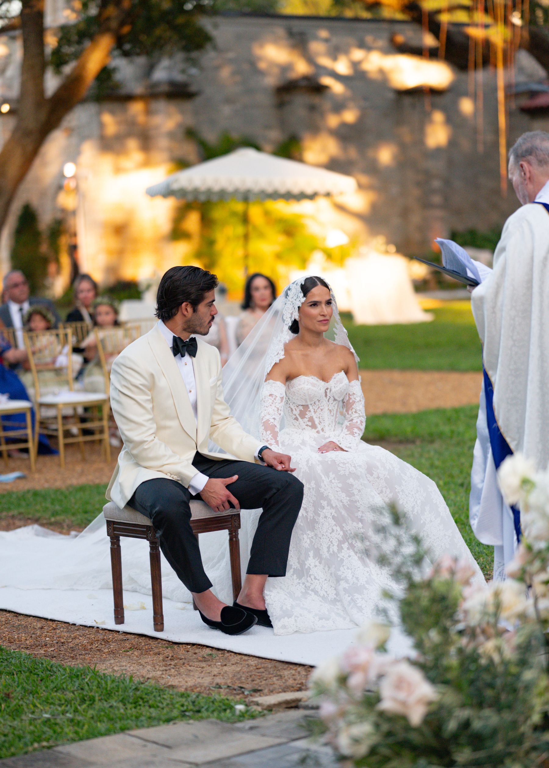 Georgette &amp; Christian's Timeless Miami Wedding at The Ancient Spanish Monastery photo