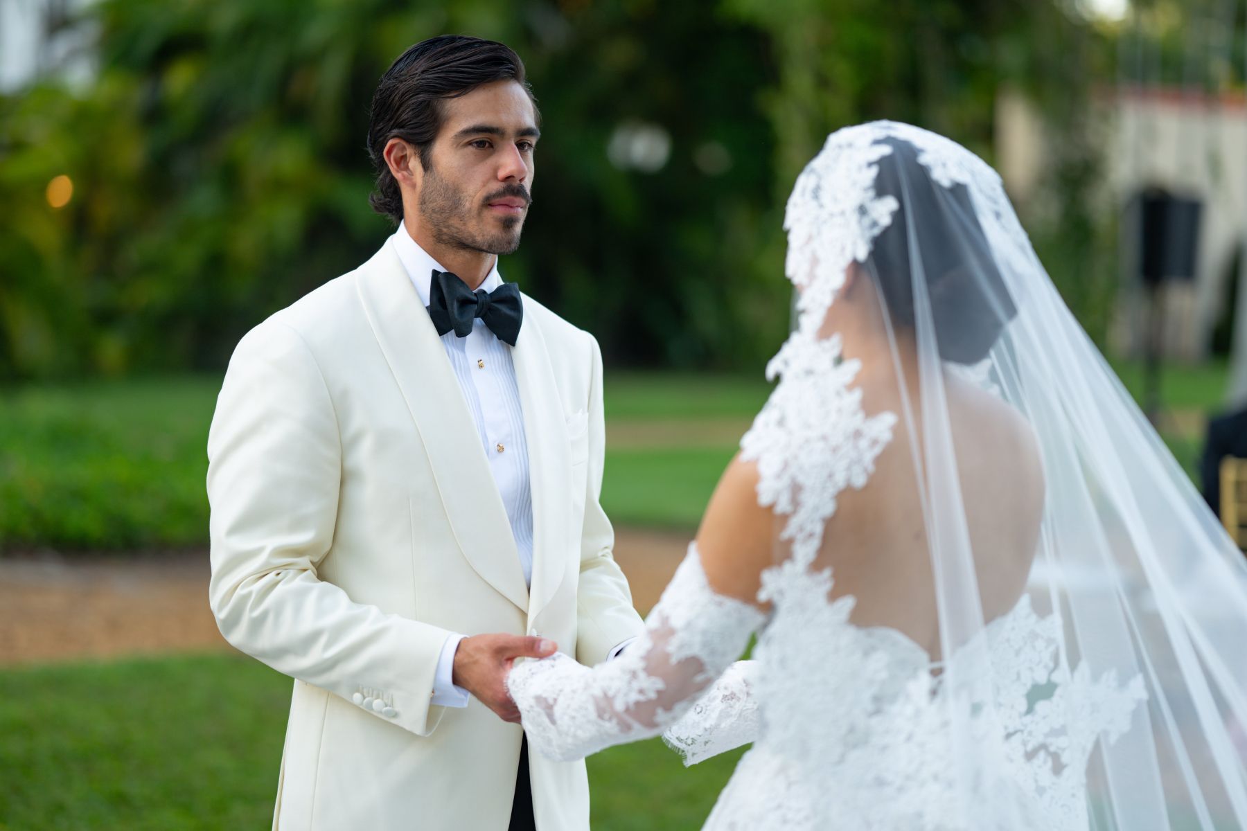 Georgette &amp; Christian's Timeless Miami Wedding at The Ancient Spanish Monastery photo