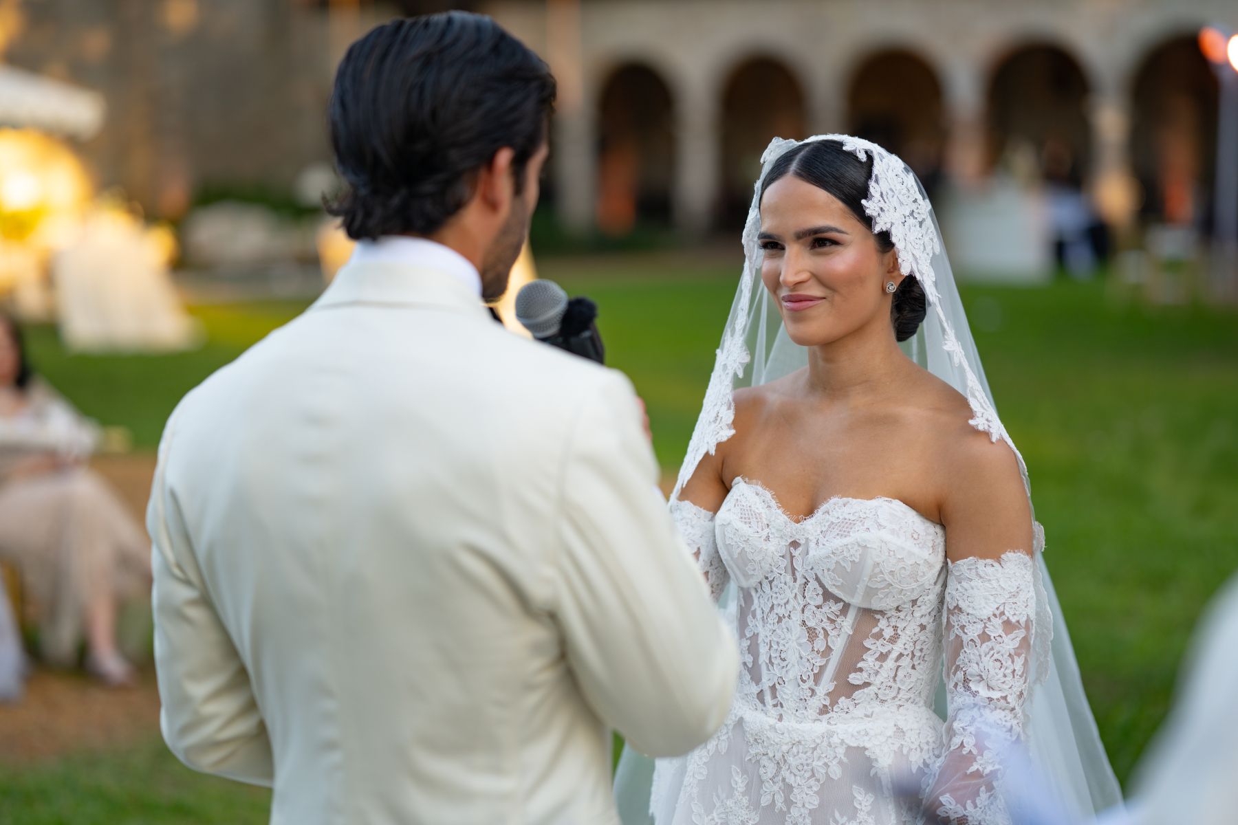 Georgette &amp; Christian's Timeless Miami Wedding at The Ancient Spanish Monastery photo
