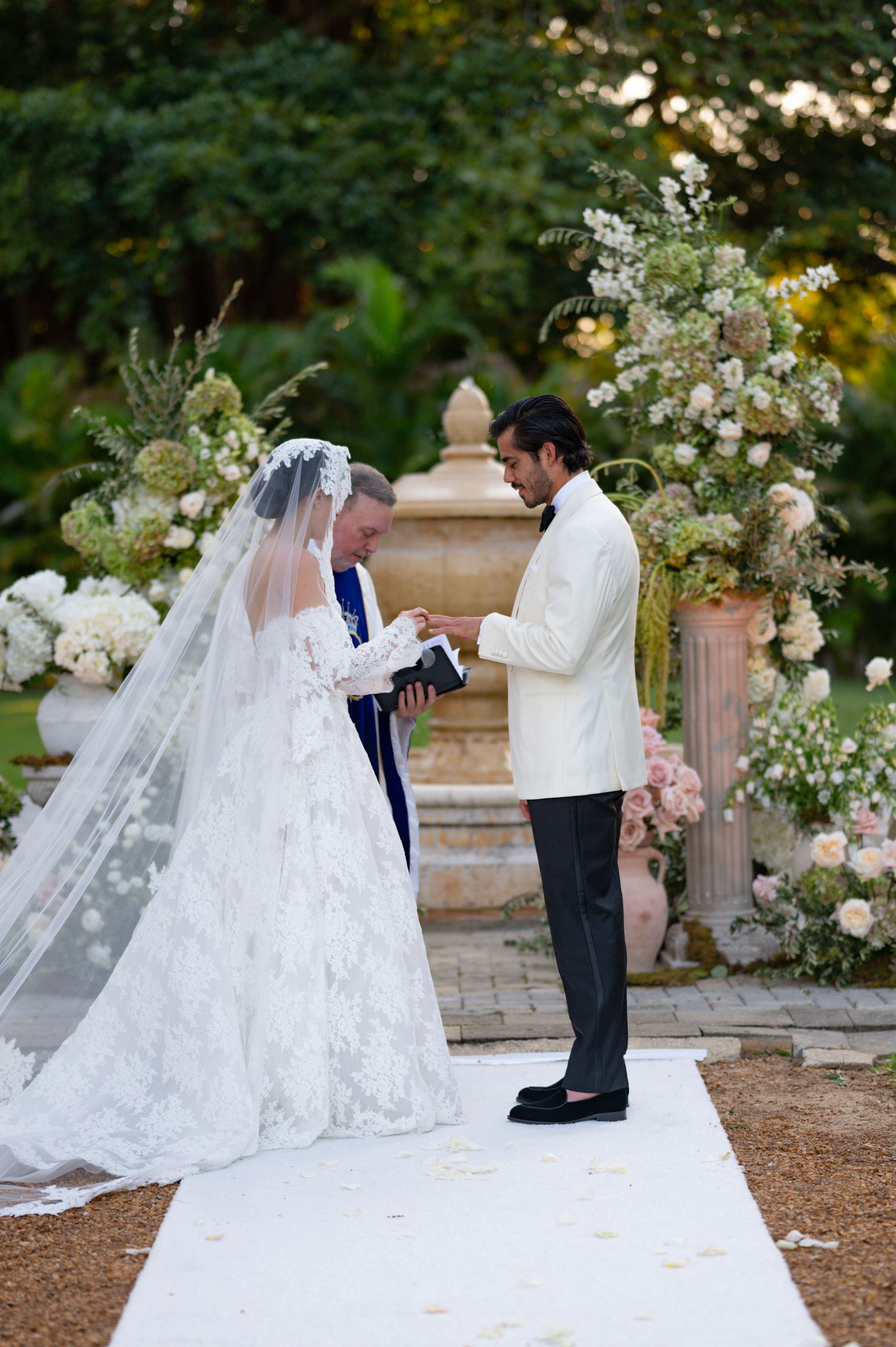 Georgette &amp; Christian's Timeless Miami Wedding at The Ancient Spanish Monastery photo