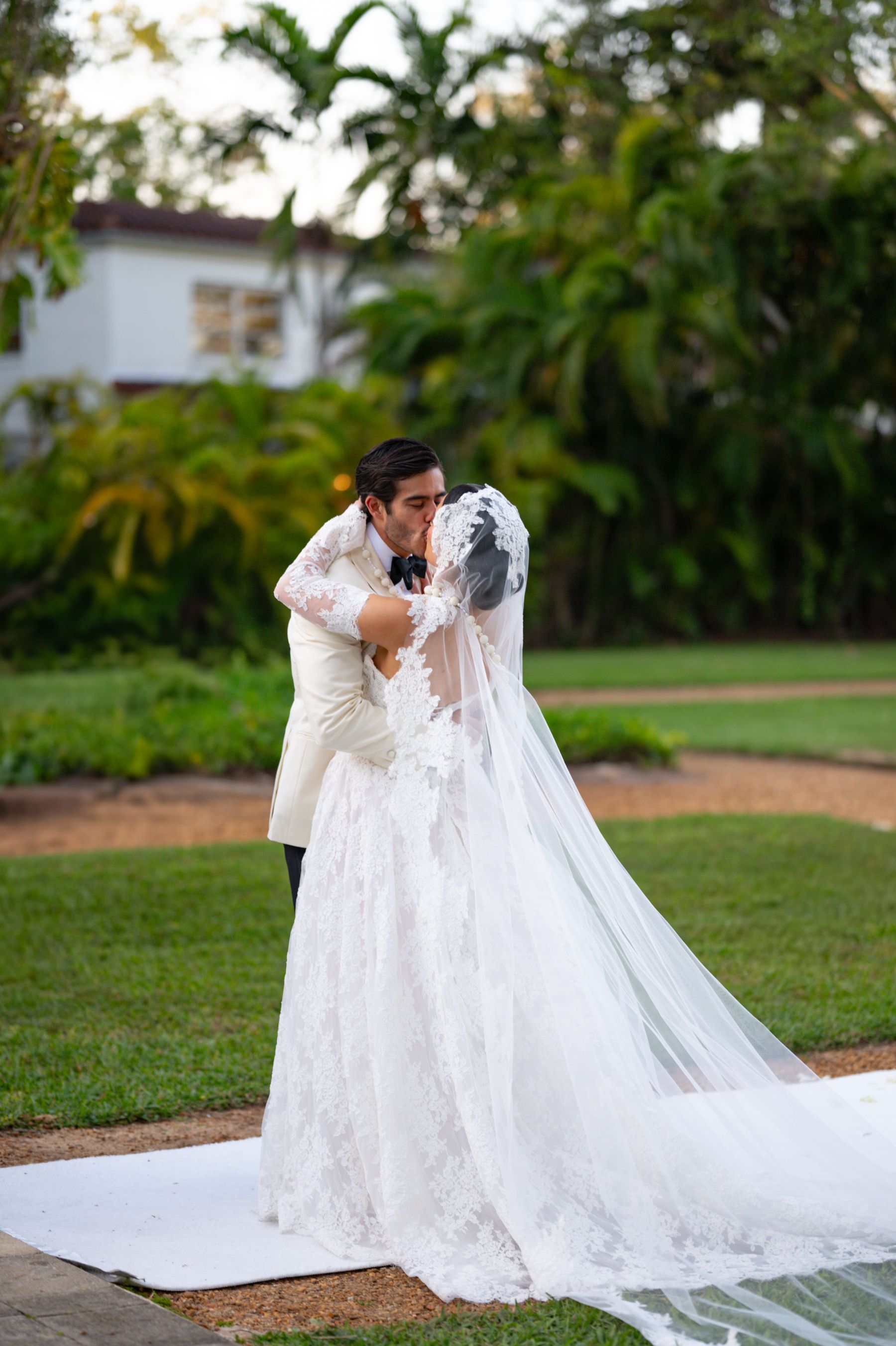 Georgette &amp; Christian's Timeless Miami Wedding at The Ancient Spanish Monastery photo