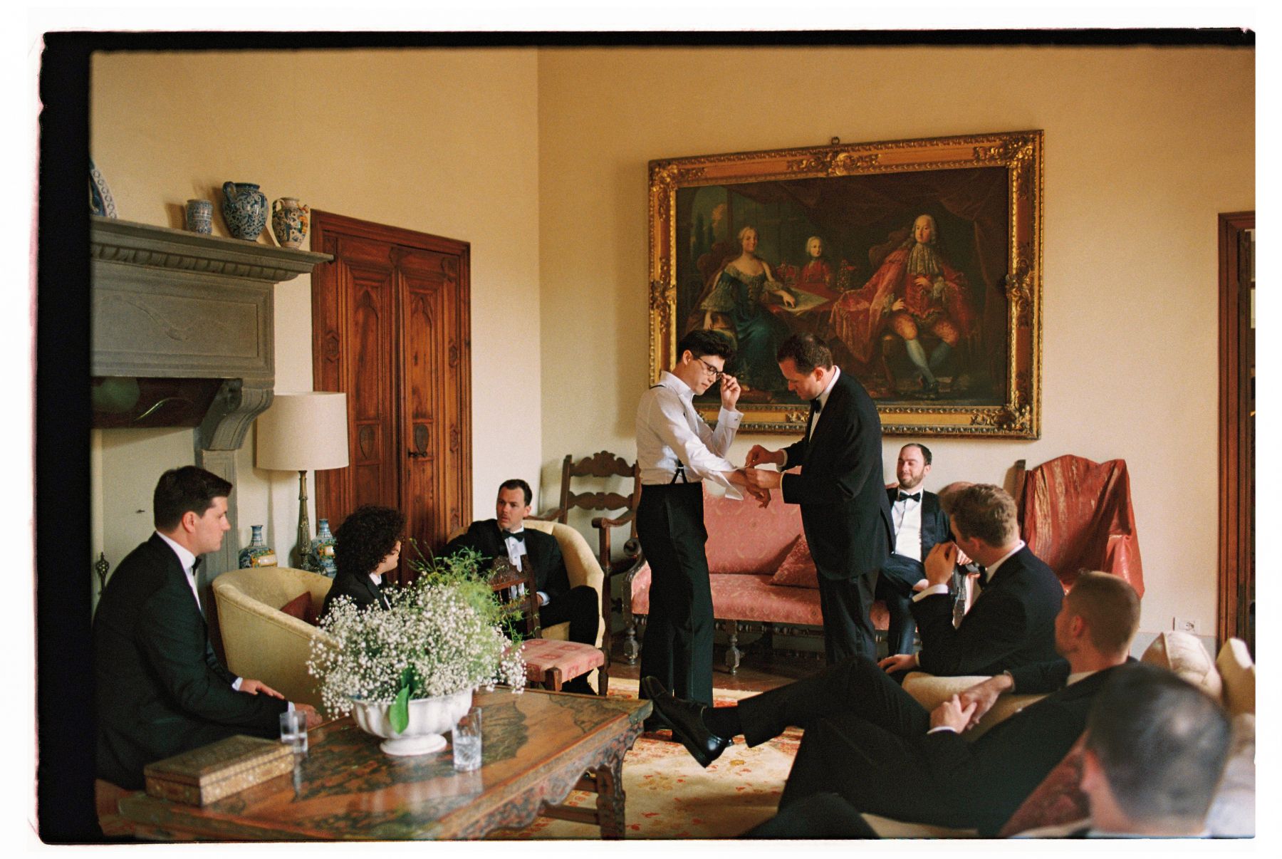 An Ode to Florence: Kate &amp; Cameron Renaissance-Inspired Wedding at Castello di Celsa photo