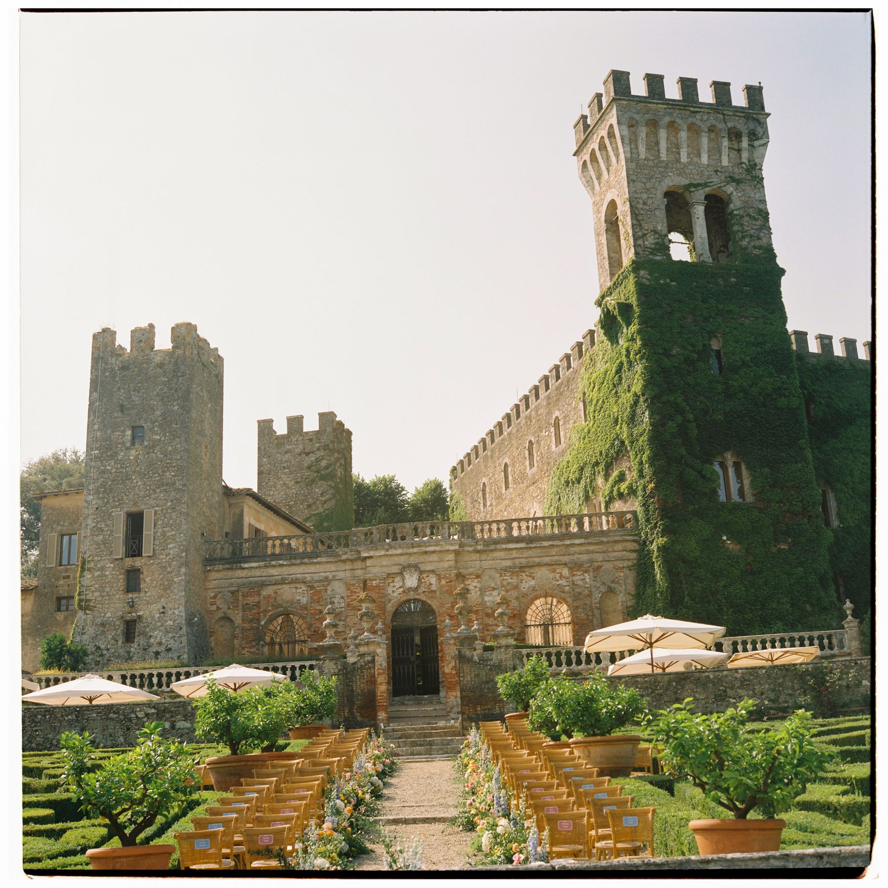 An Ode to Florence: Kate &amp; Cameron Renaissance-Inspired Wedding at Castello di Celsa photo