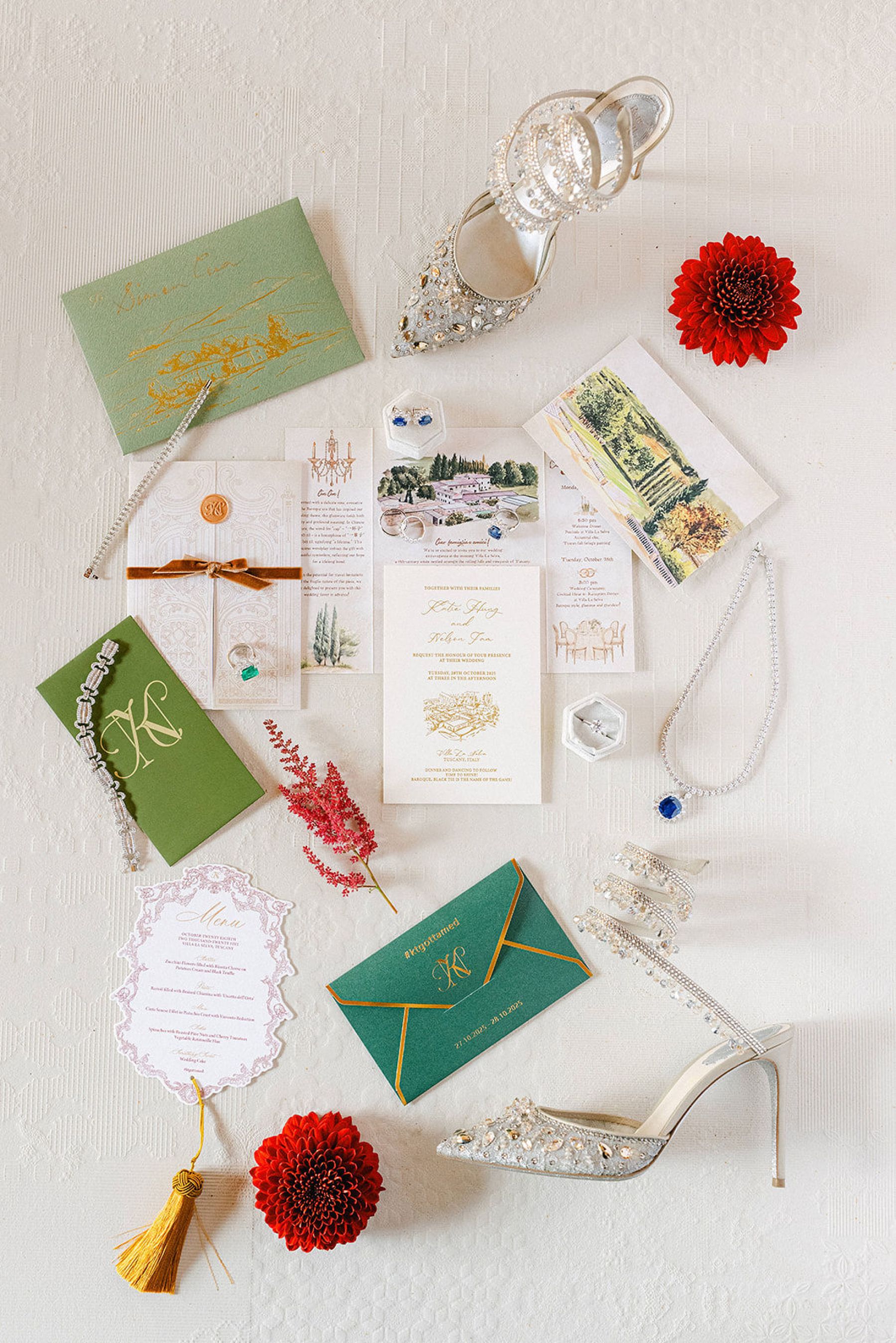 Wedding at Villa La Selva: Katie &amp; Nelson's Eight-Year Love Story Comes Full Circle photo