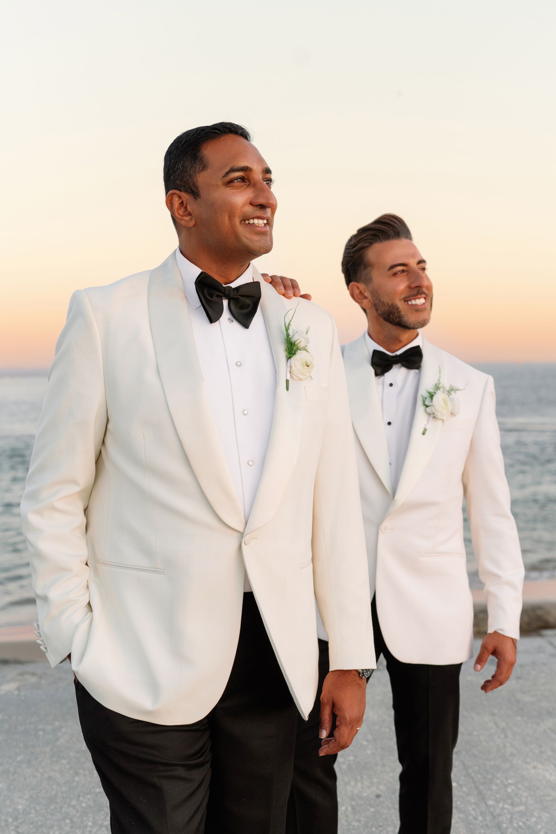 Frankie &amp; Sammy's Seaside Castle Wedding at Forte Da Cruz photo